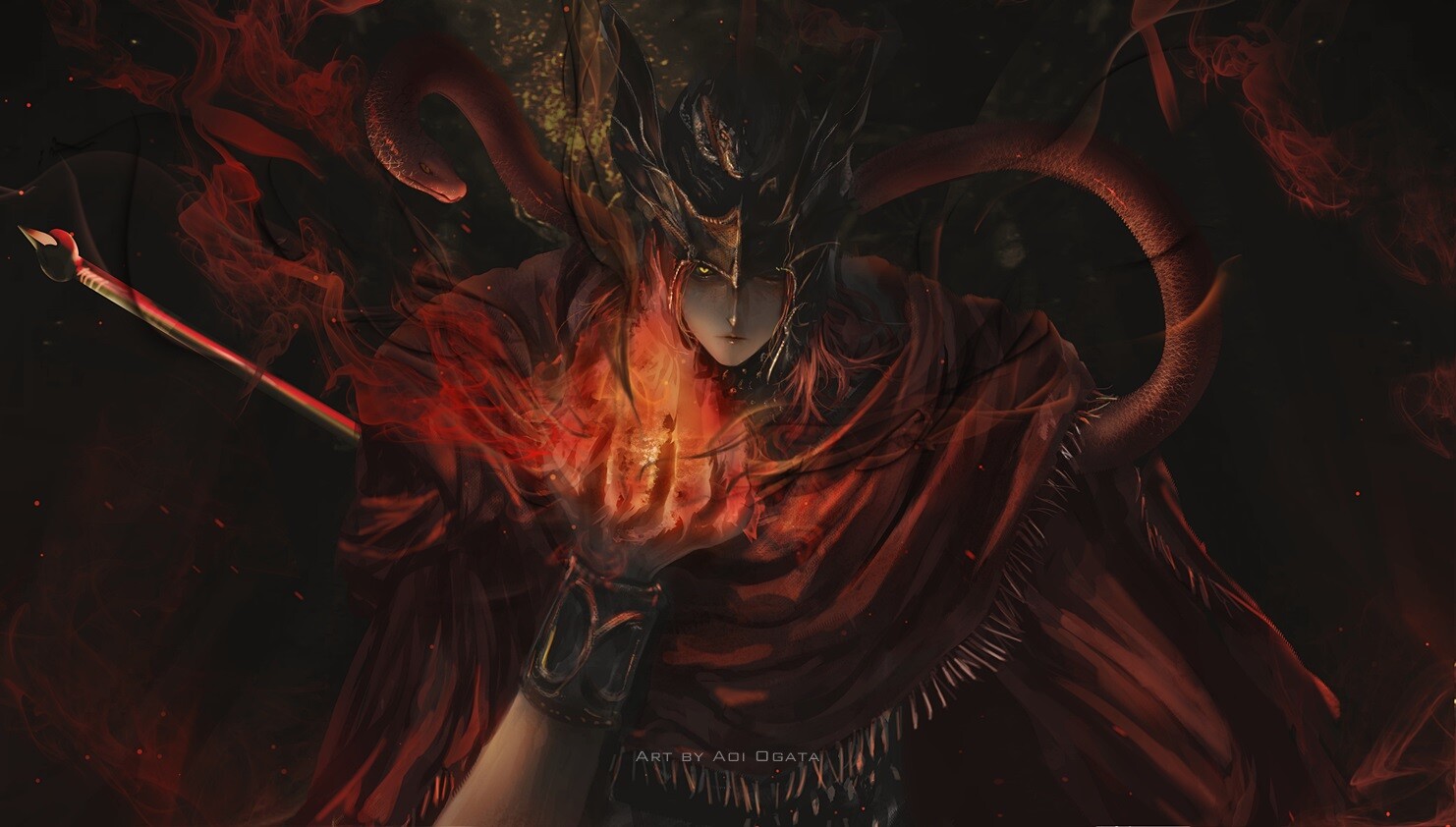 ArtStation - Messmer the Impaler | Elden Ring