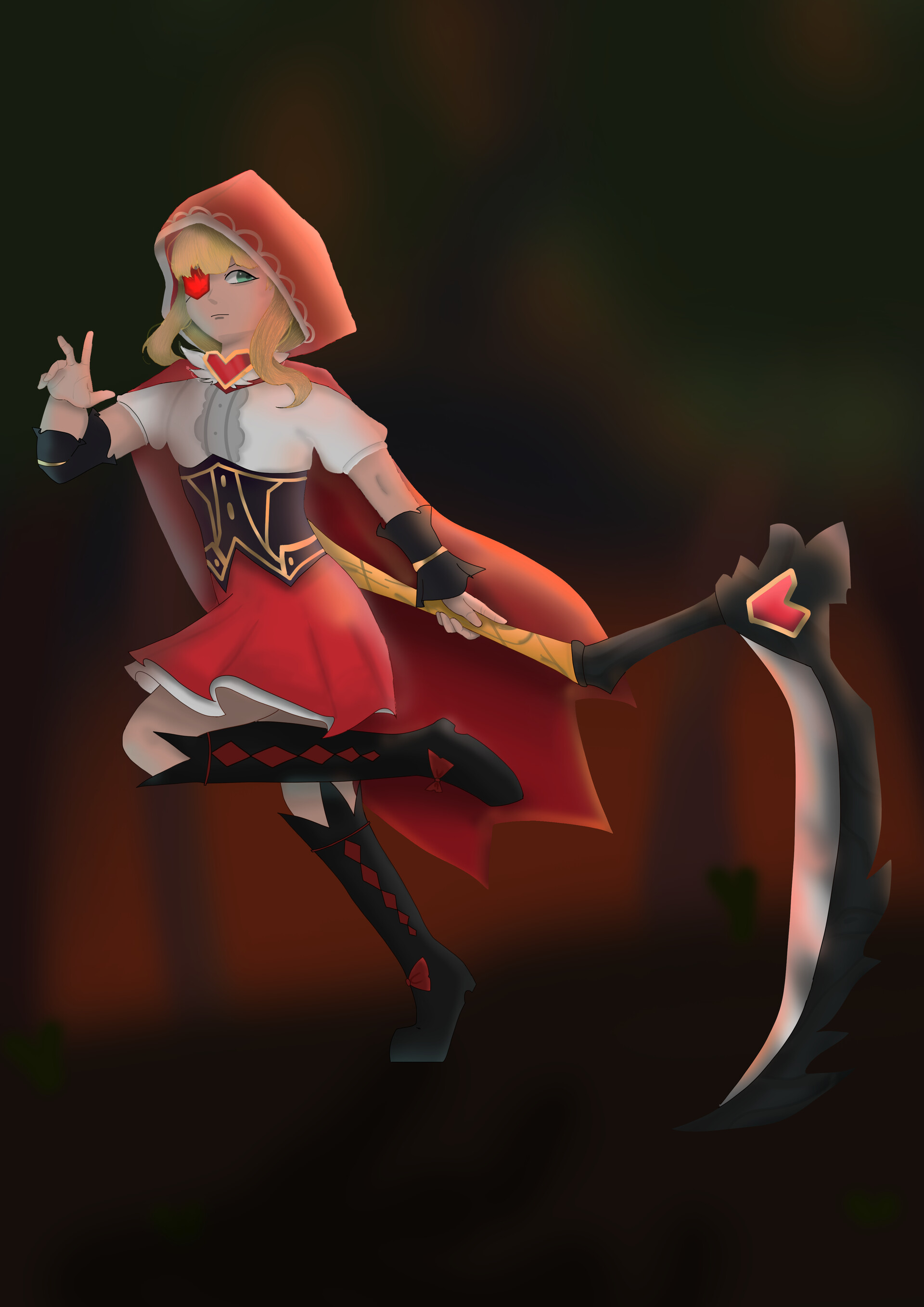 ArtStation - Ruby - DigiPaint Assignment