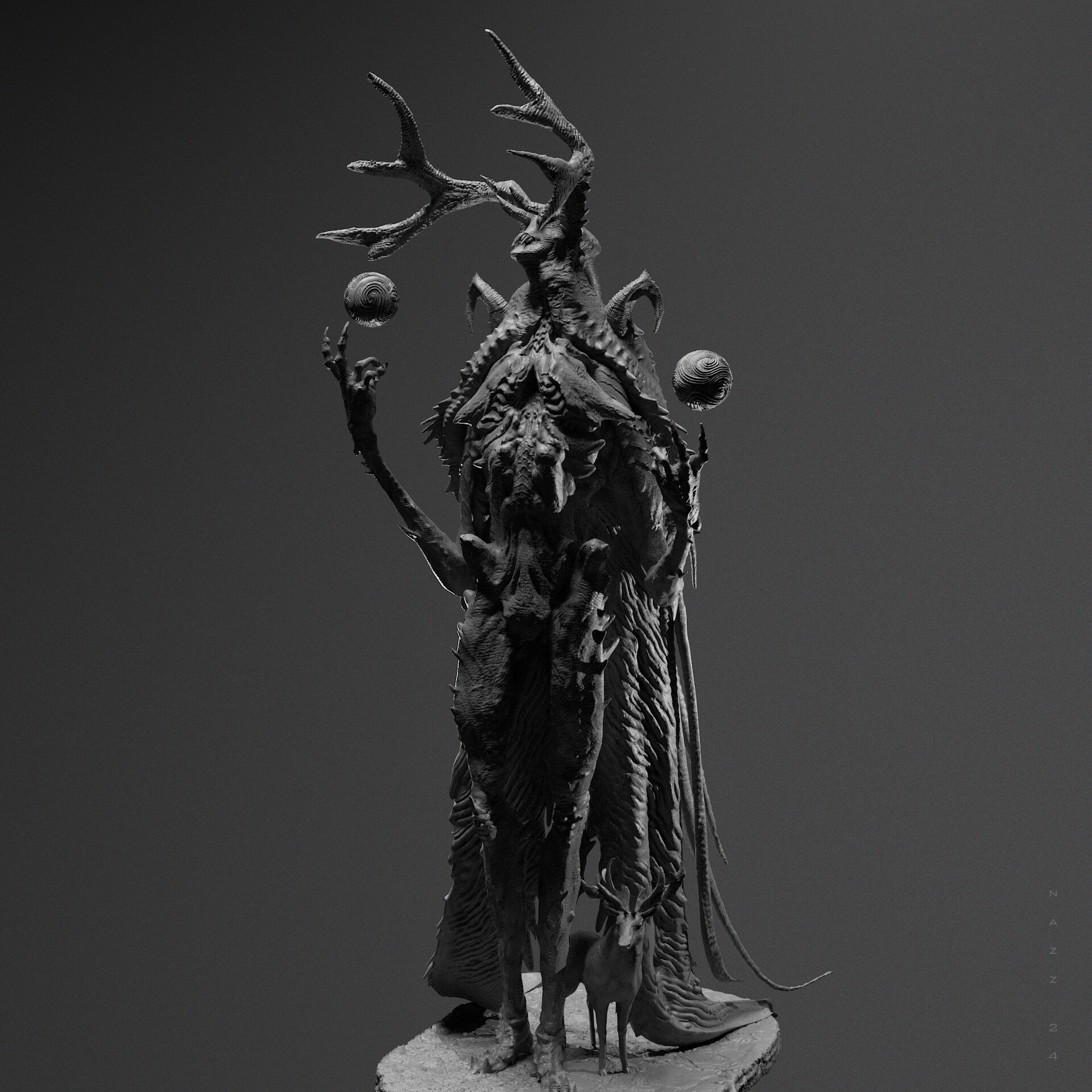 絵画 NAZE - He is the god of the forest Death of a God : r/Xenoblade_Chronicles