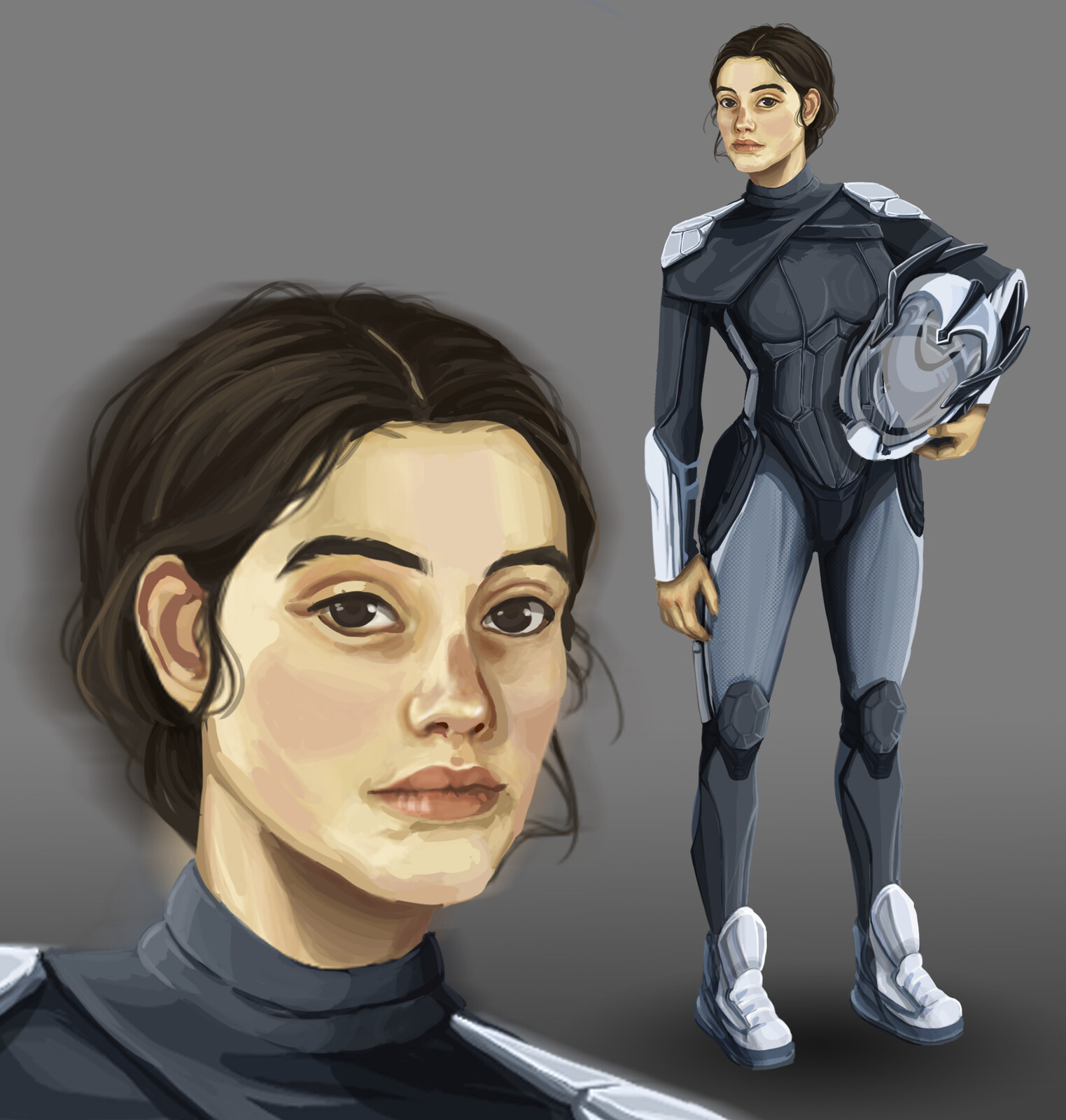 Cyber Security - Eve Character Concept