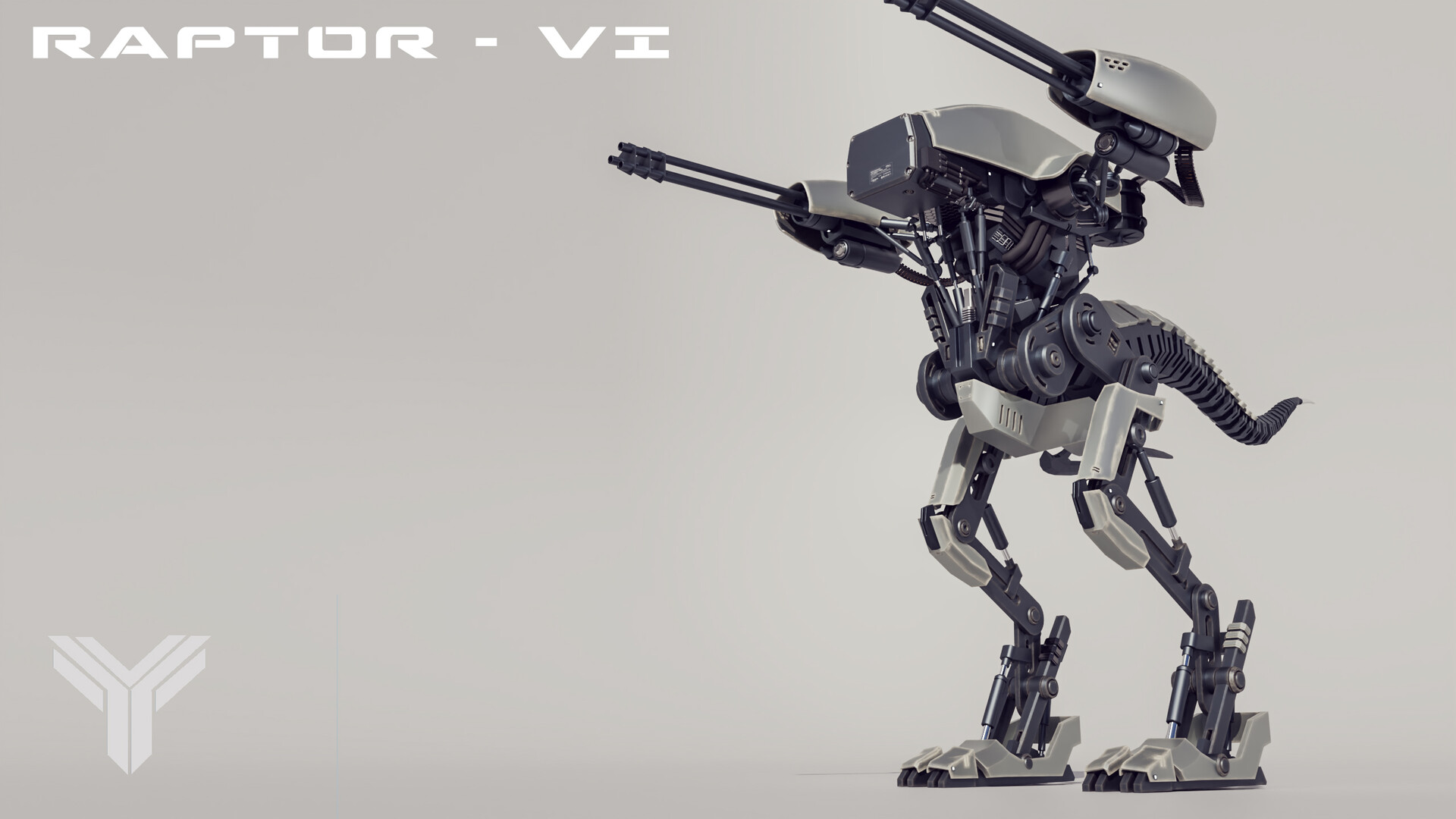 ArtStation - Animal robot "Raptor-VI"