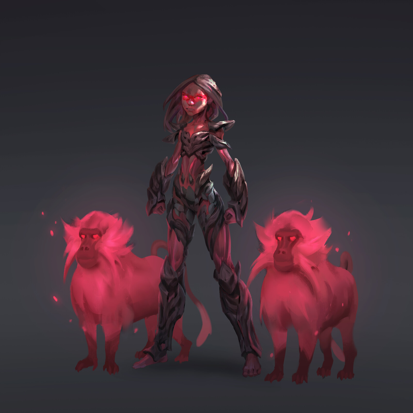 Bis'ai, character f my personal project