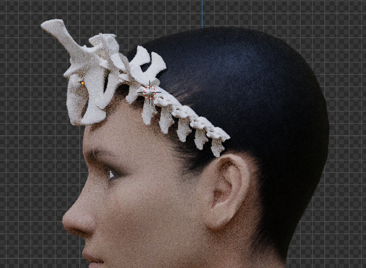 bone headpiece
