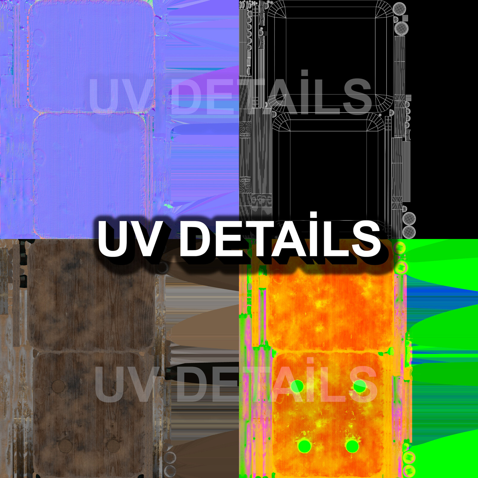 
UV map details