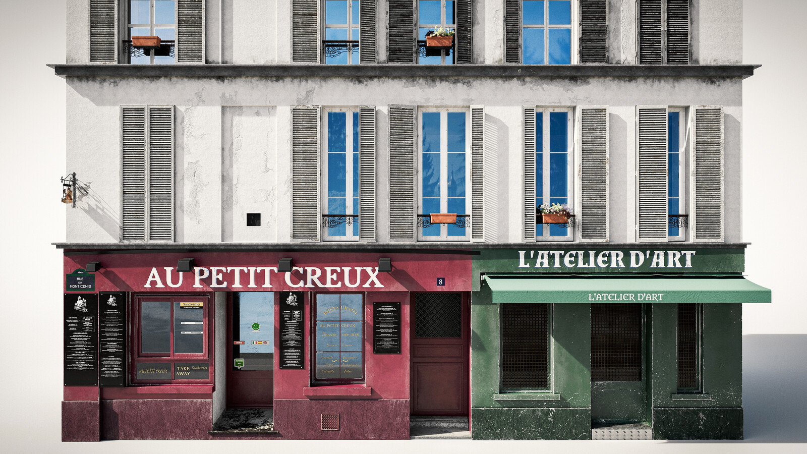 Petit Building - Ground floor shops