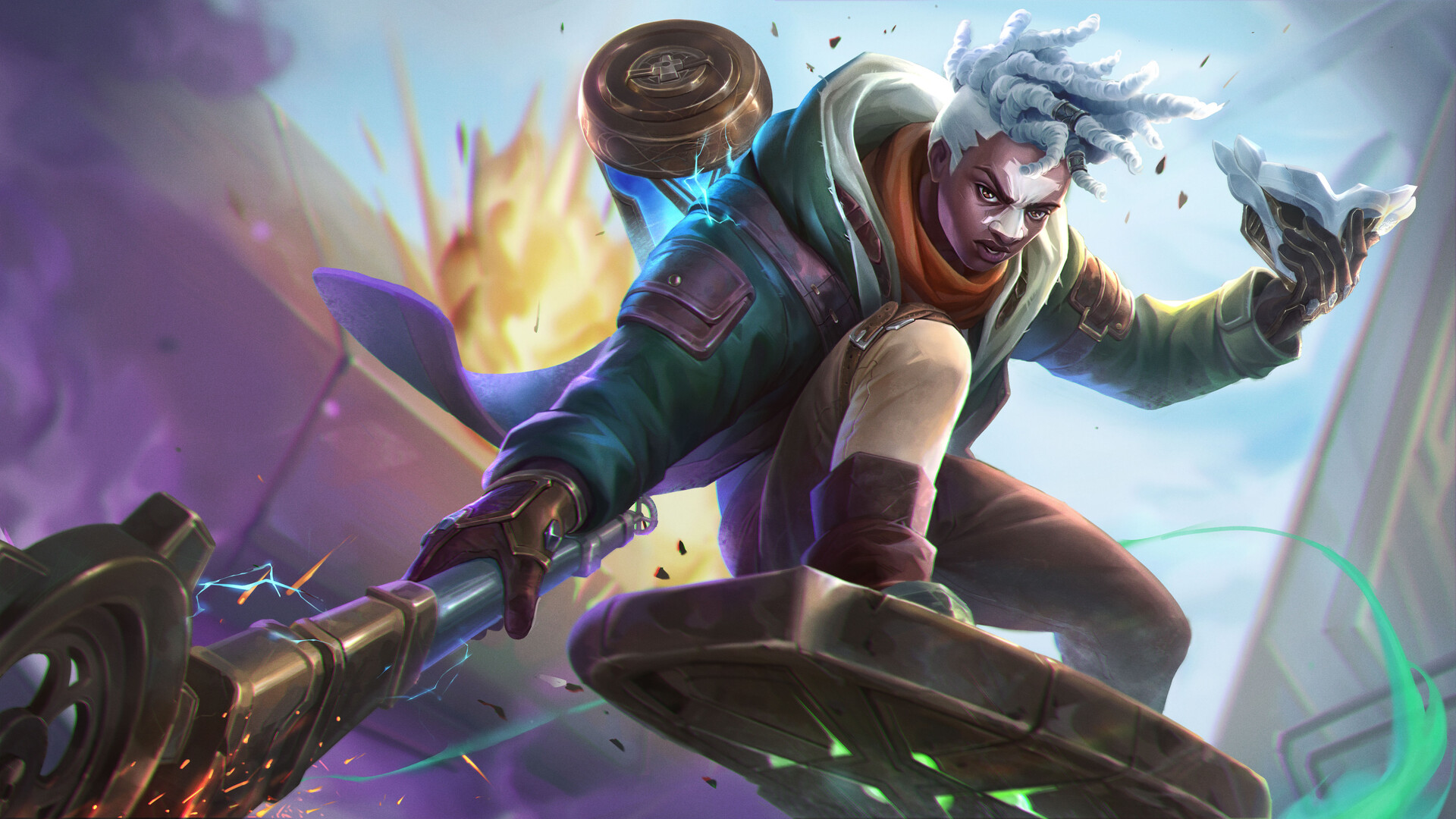 ArtStation - Fanart FireLight Ekko skin