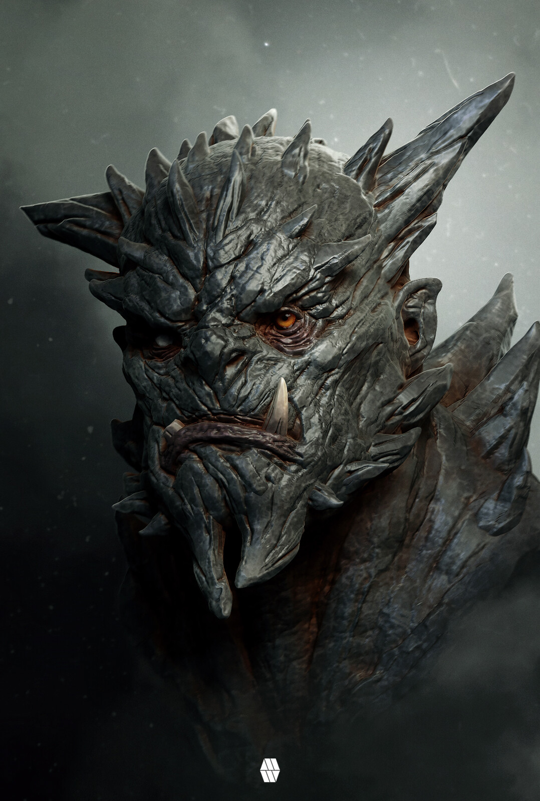 A Monster Emerges - 'Ogre Bust' Concept