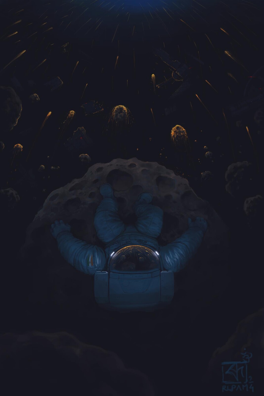 Meteo-ride : Strictly One Layer Painting