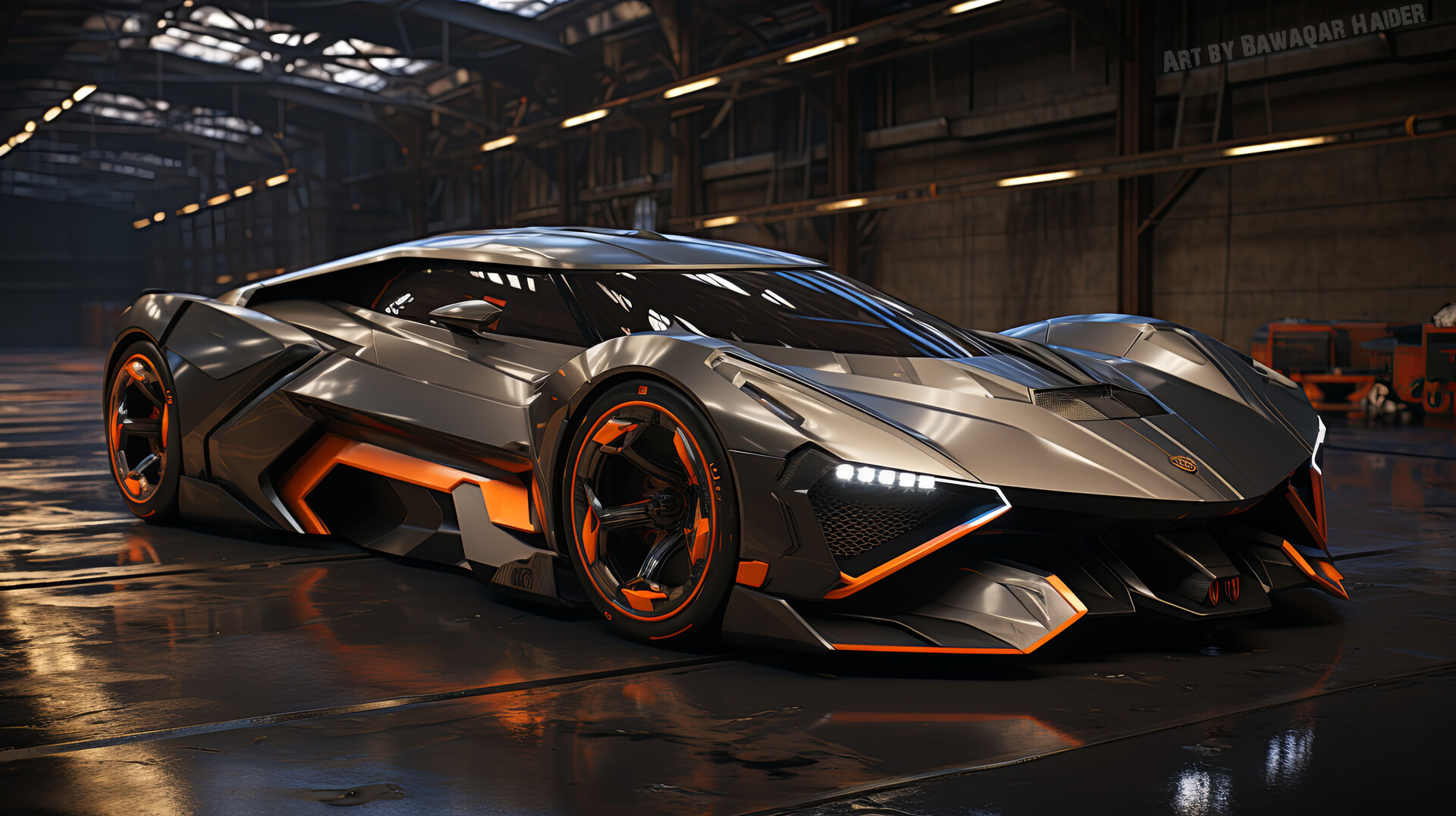 ArtStation - Thou art free - Sportscar Render Showcase Album