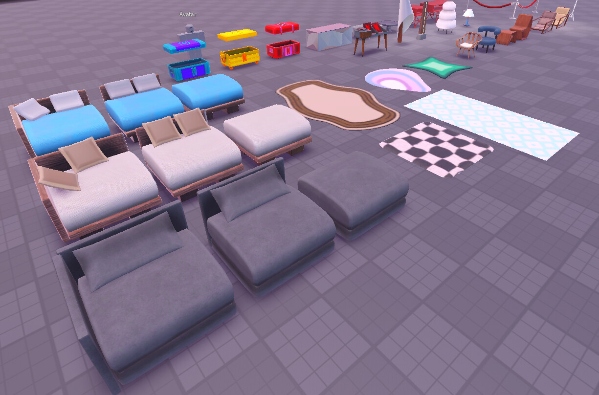 Nextworld furniture assets
