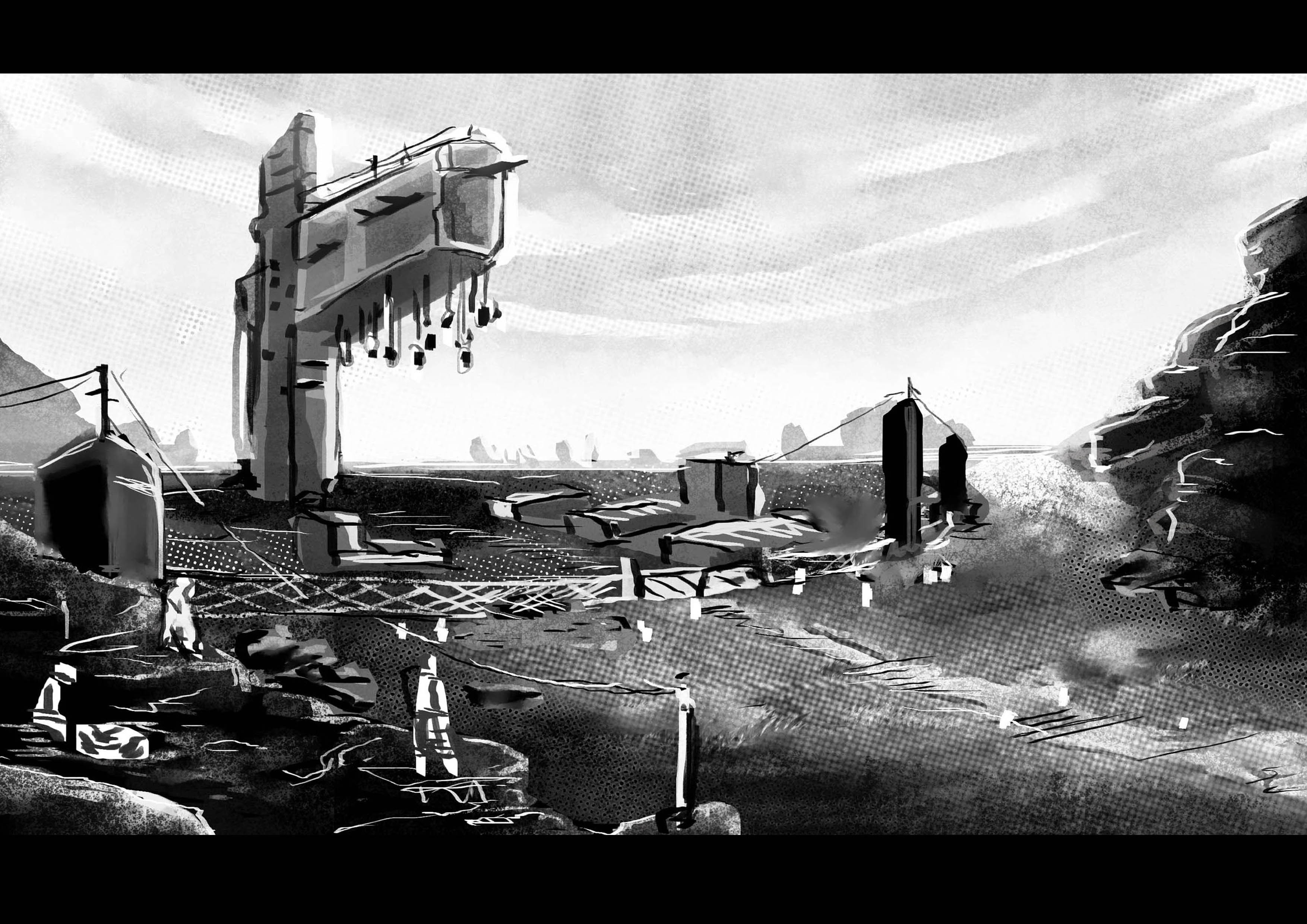 the first piece to figure the surrounding of the haven