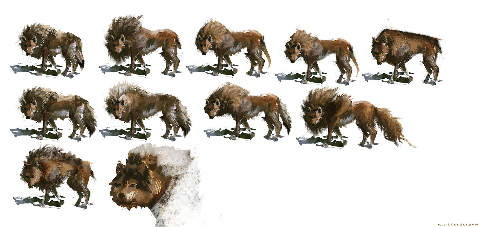 Wolffox Creature