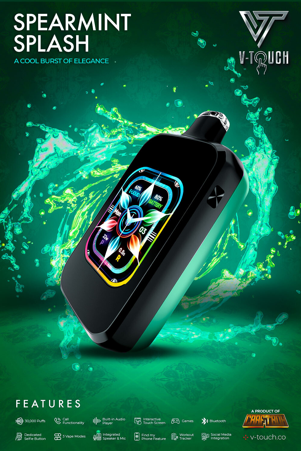 ArtStation - V-TOUCH - Flavor Centric Posters