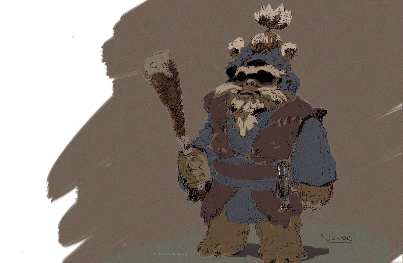 Jewok, the Jedi Ewok