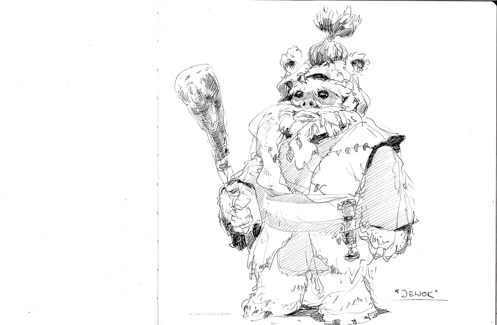 scanned ballpoint