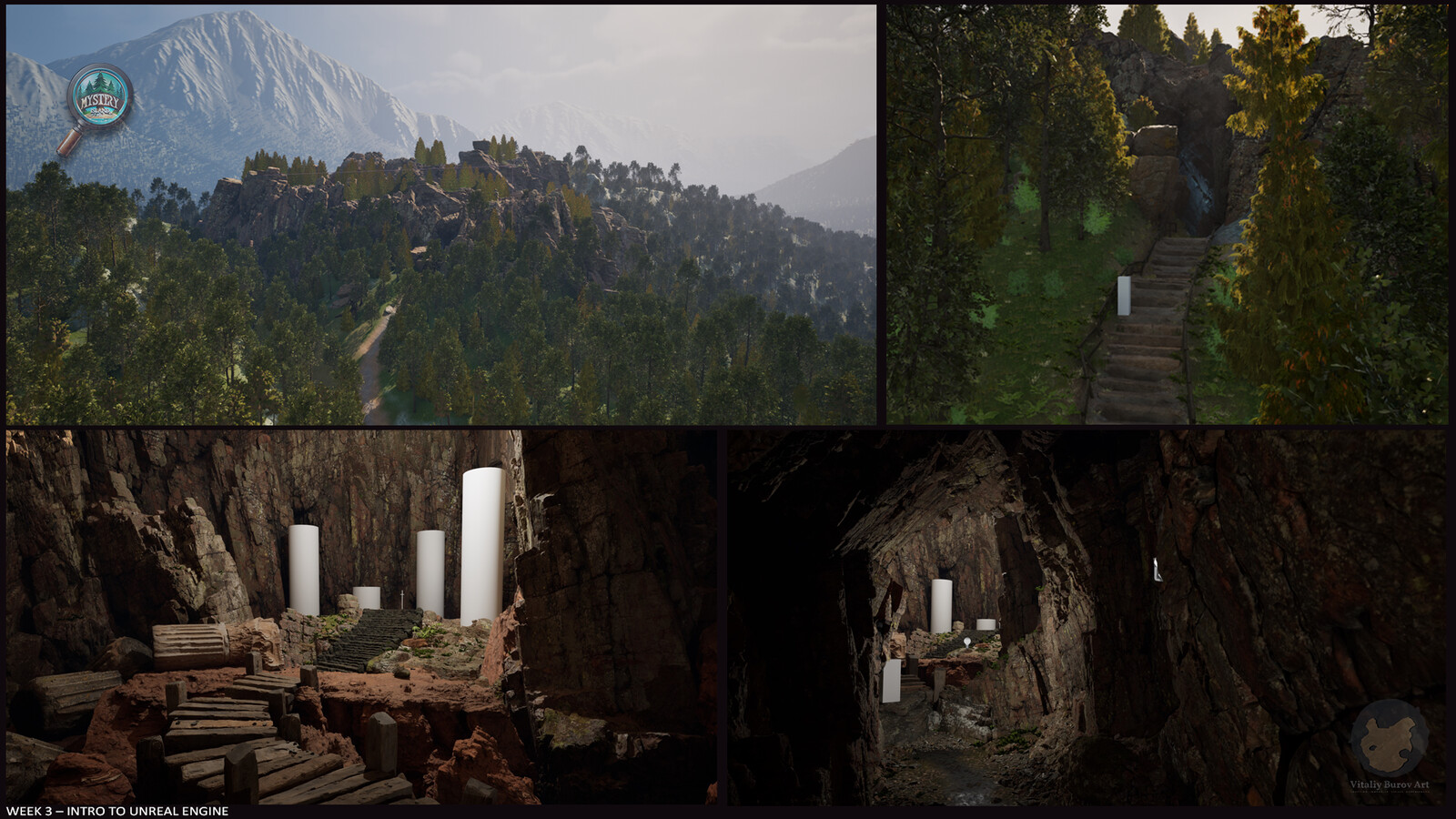Visual planning and layout in UE