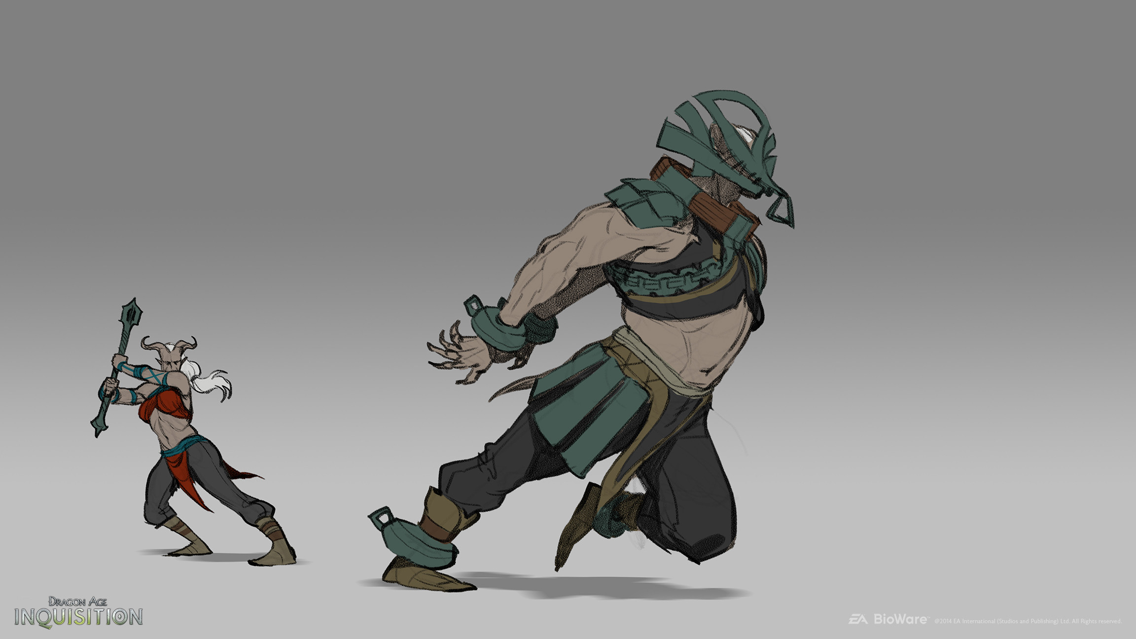 Mage bound by a control rod