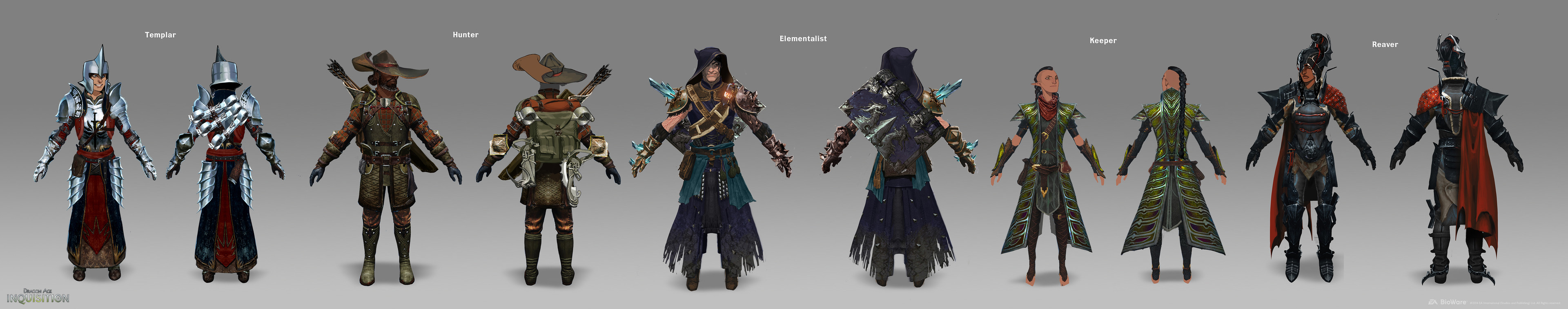 These are closer to the final designs we ended up with. Safer territory. 