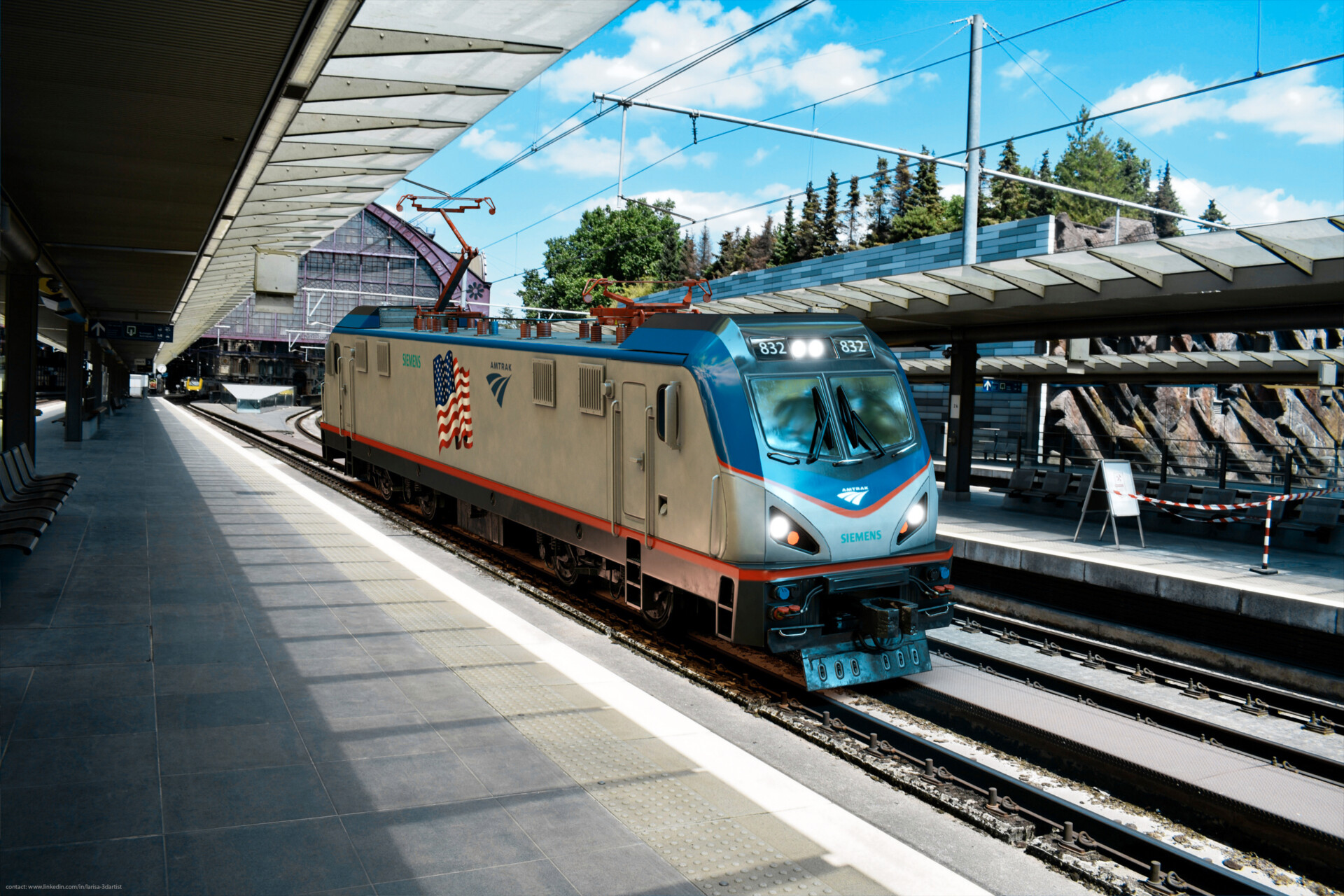 Amtrak cities sprinter new arrivals