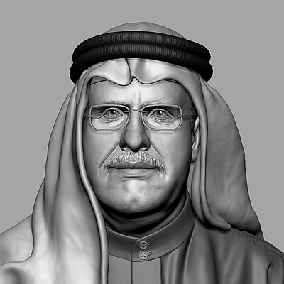 Saeed  Al Tayer Bust 