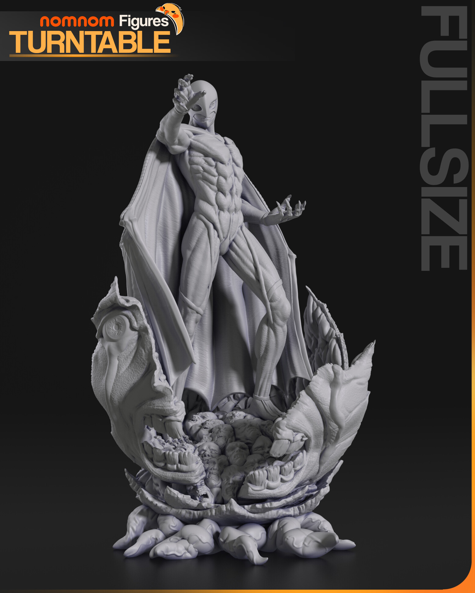 FIGURINE FEMTO GRIFFITH - Berserk - 1/10 - 22cm unpainted 3d printed kit / guts EUR 79,00 - FR