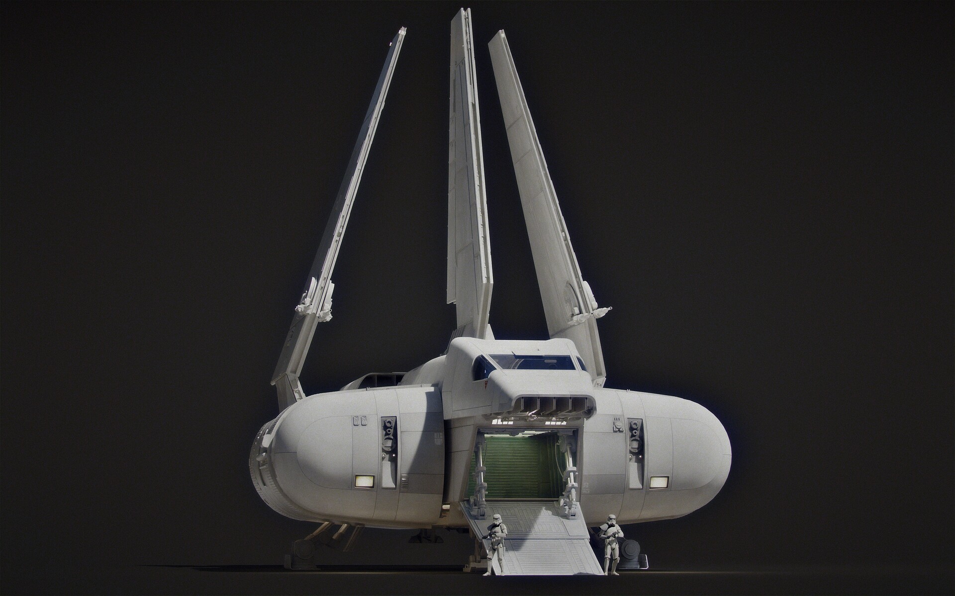 Imperial Shuttle Sentinel Class Landing Craft Sentinel Class Star