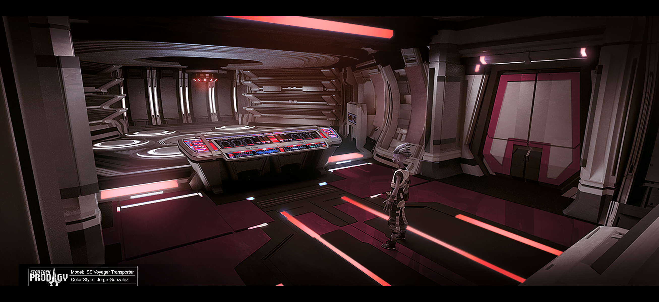 ISS Voyager - Transport Room