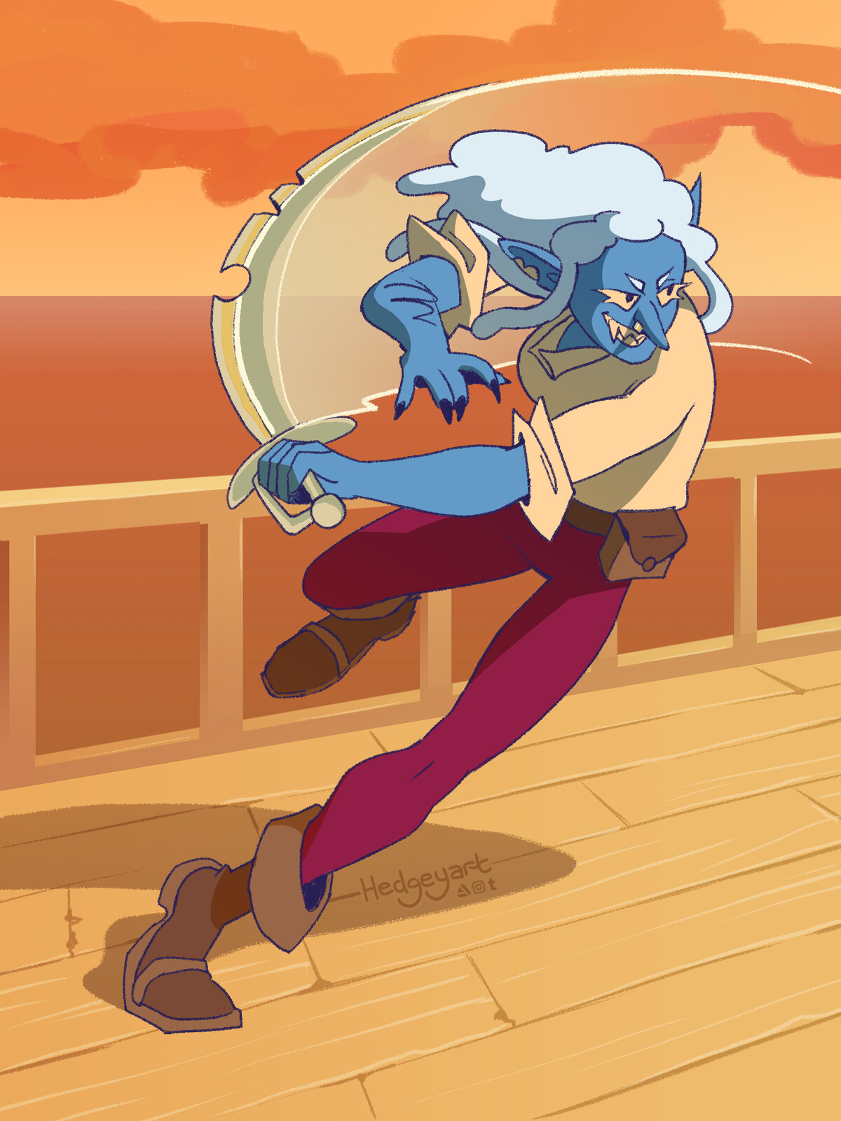 "Pirate Lady" Uszko for Lilpplspace