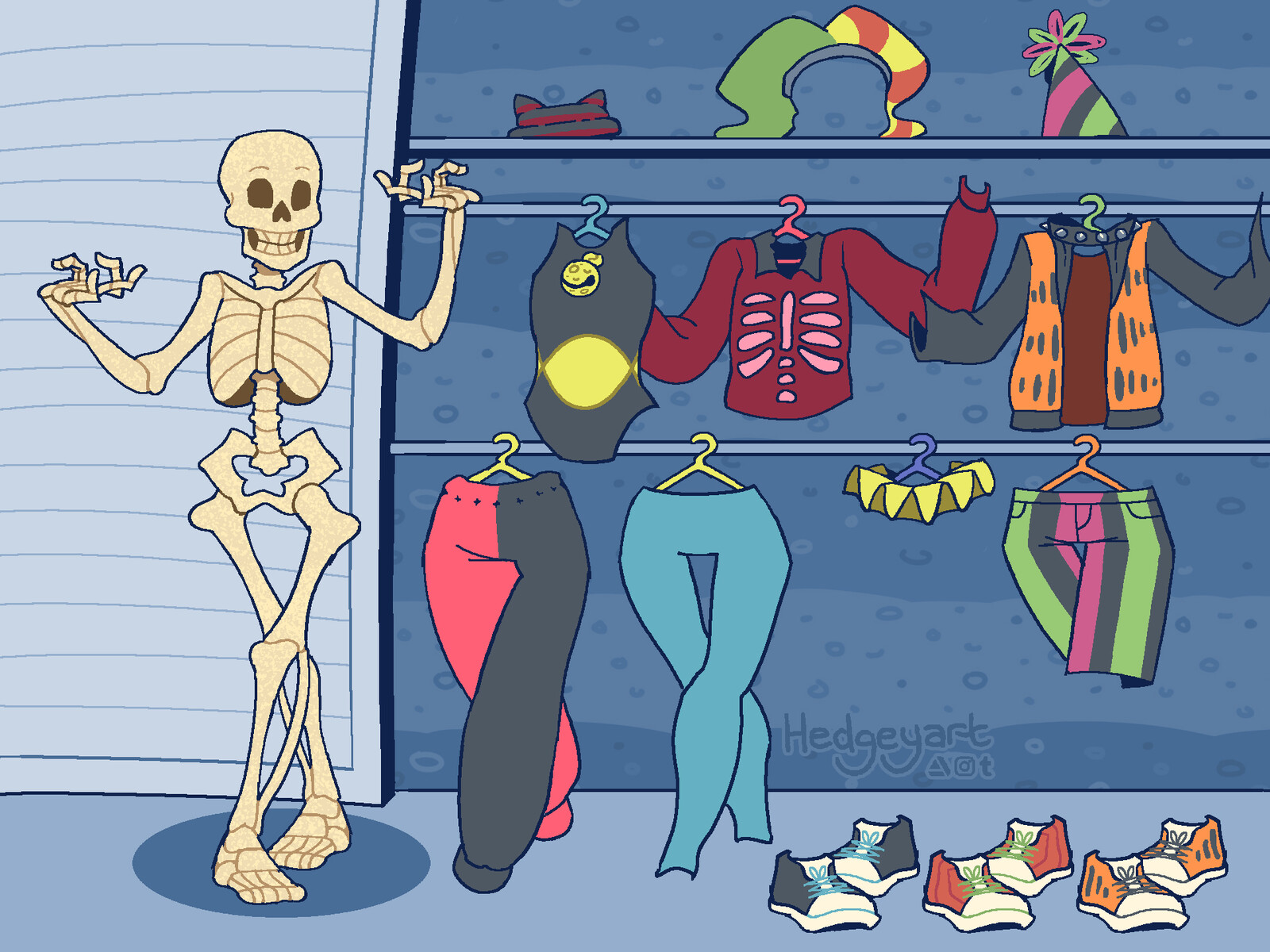 "Funky Outfits" Vix for Drawingvix_ 