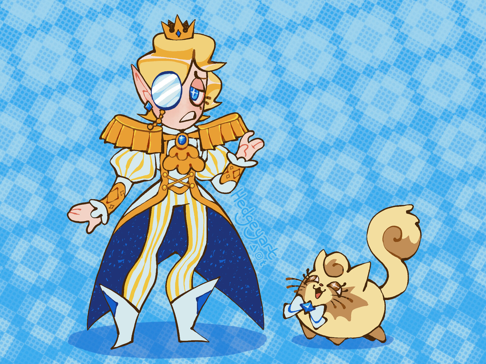"The Prince in Yellow" Damien Lyx and Ophelia for cosyoin
