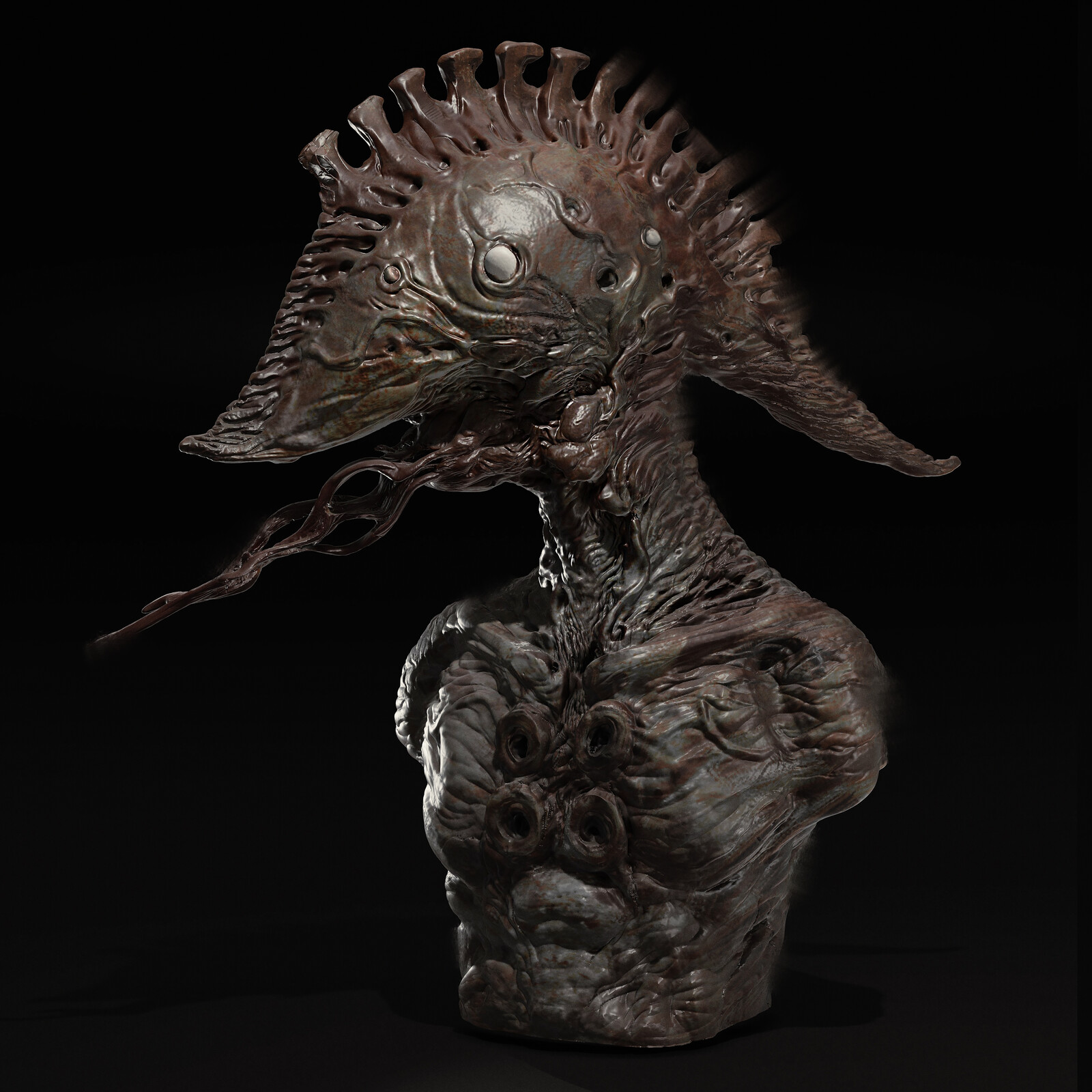 creature bust