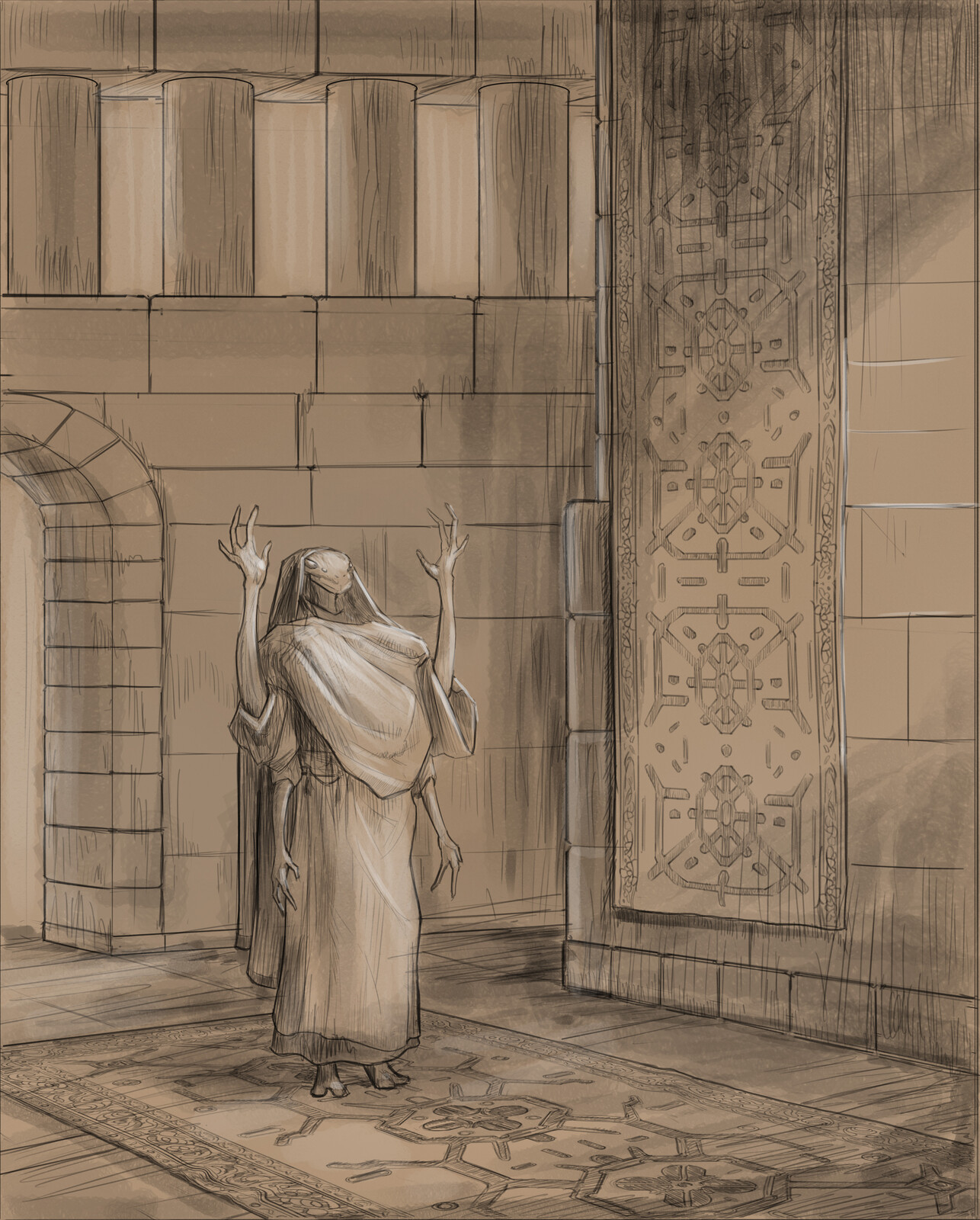 Orientalism inspired Alien