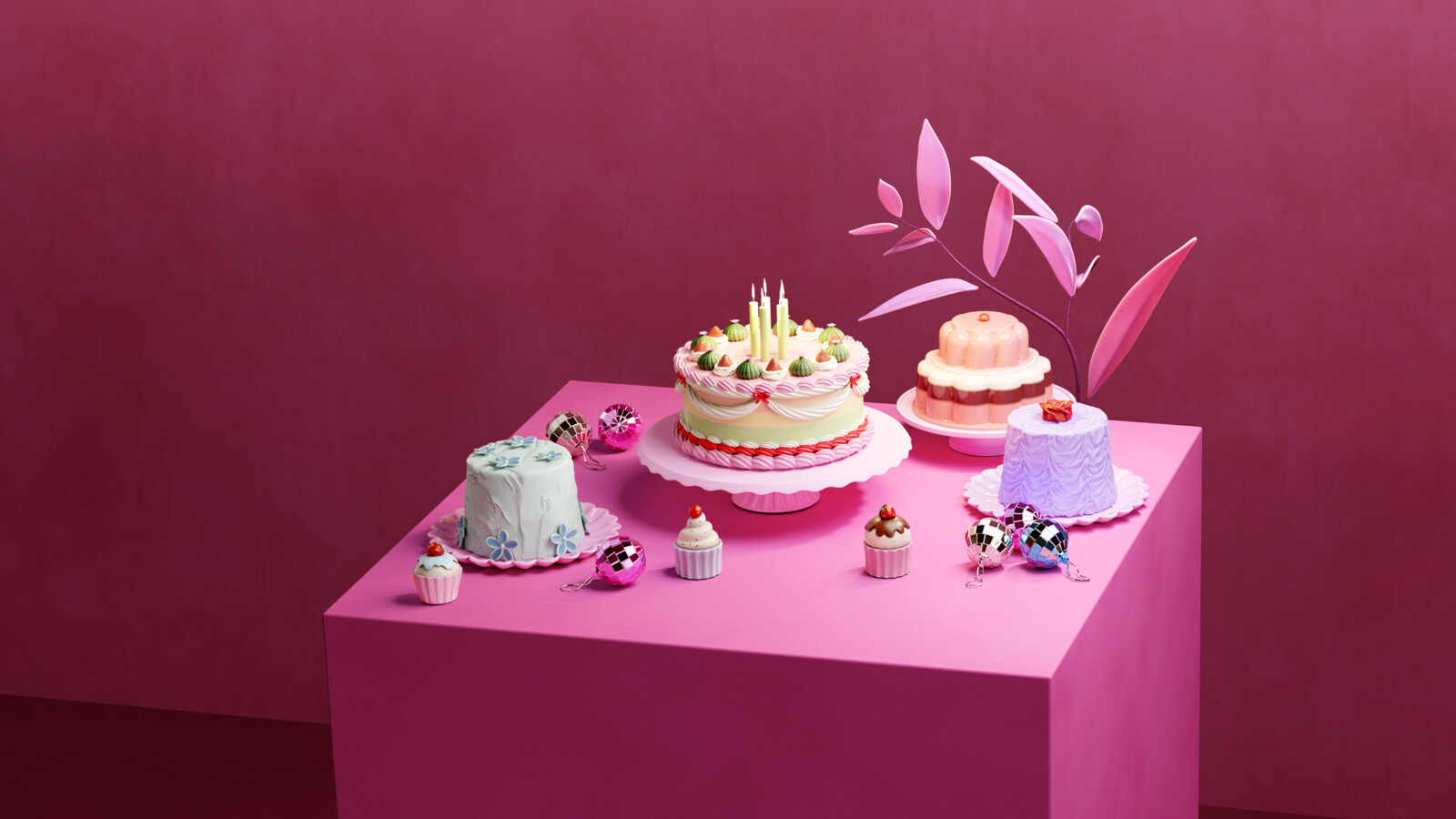 Food Stylist Marketing and UI Renders