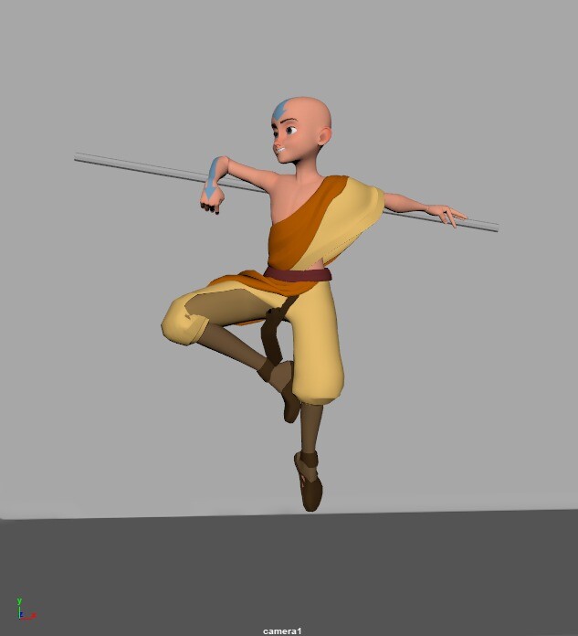 ArtStation - Aang poses