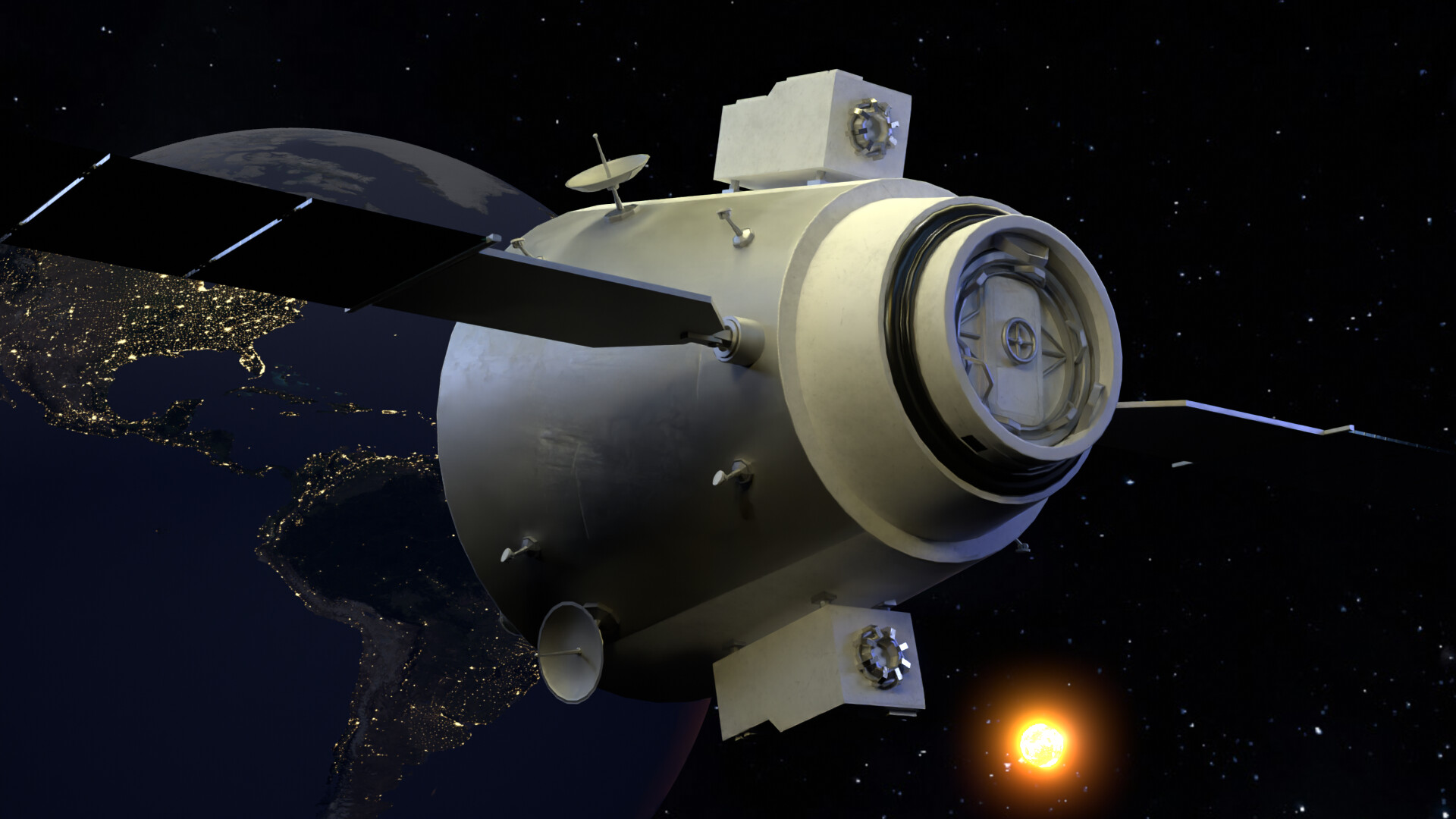 Paco Sorcia - Shooting Star cargo module