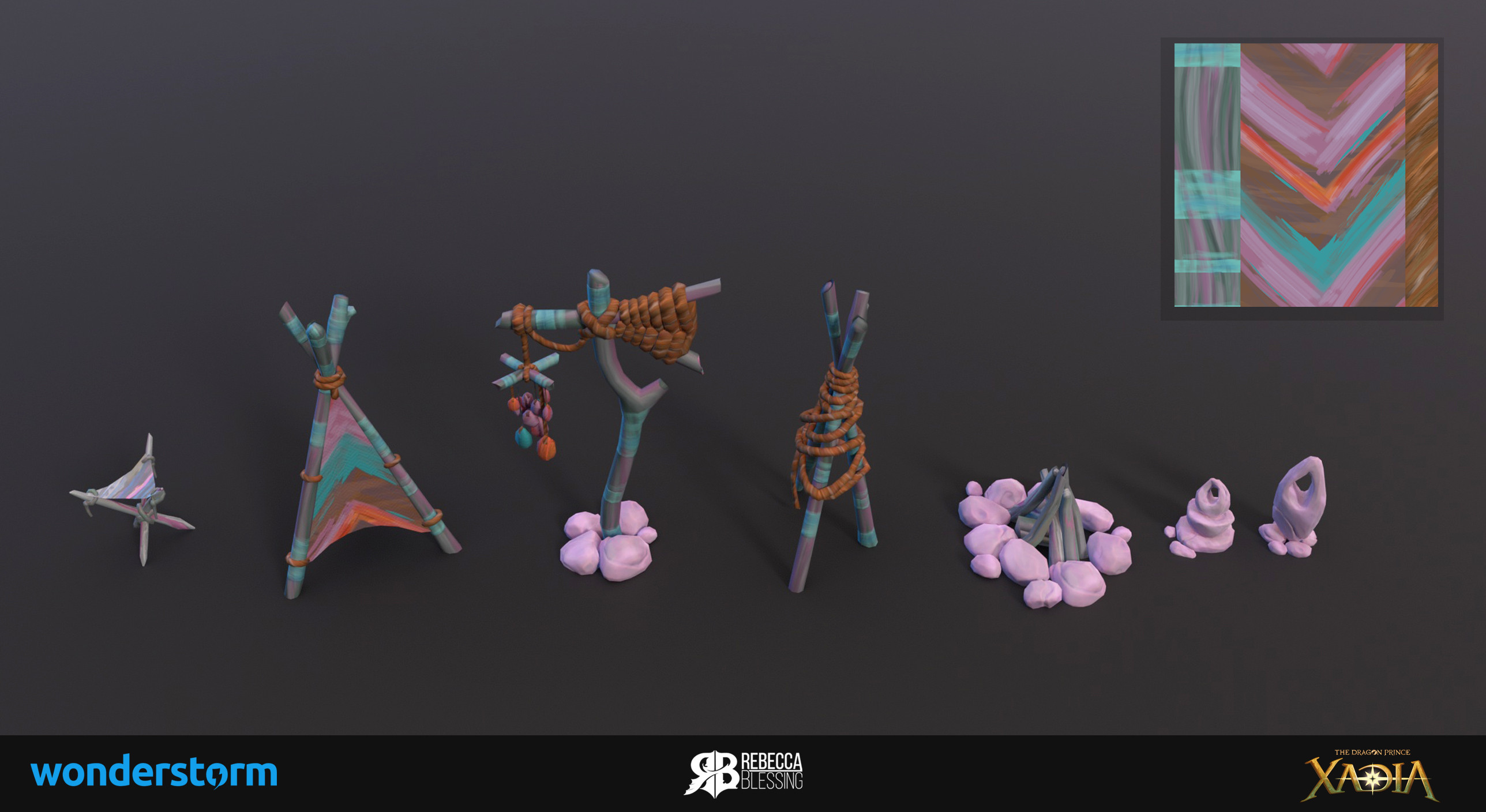 Sky region breakables