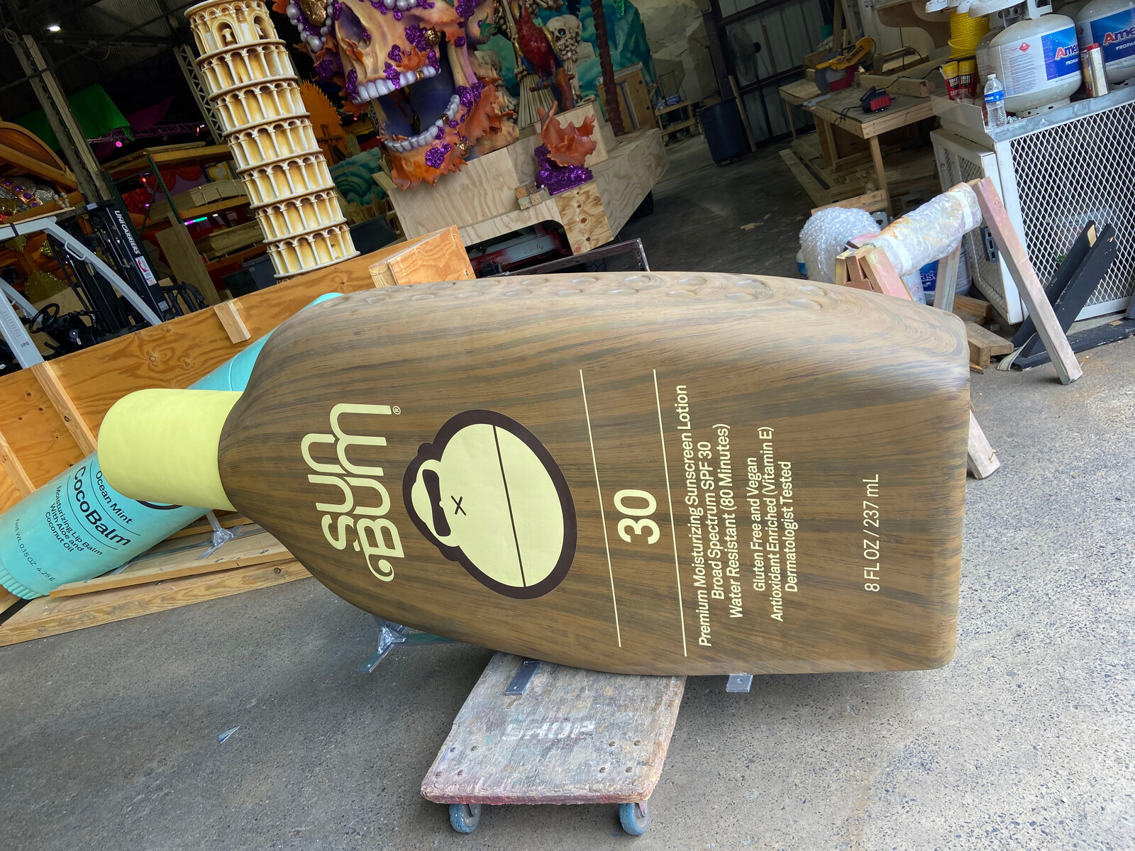 Sun Bum Large Bottle Props