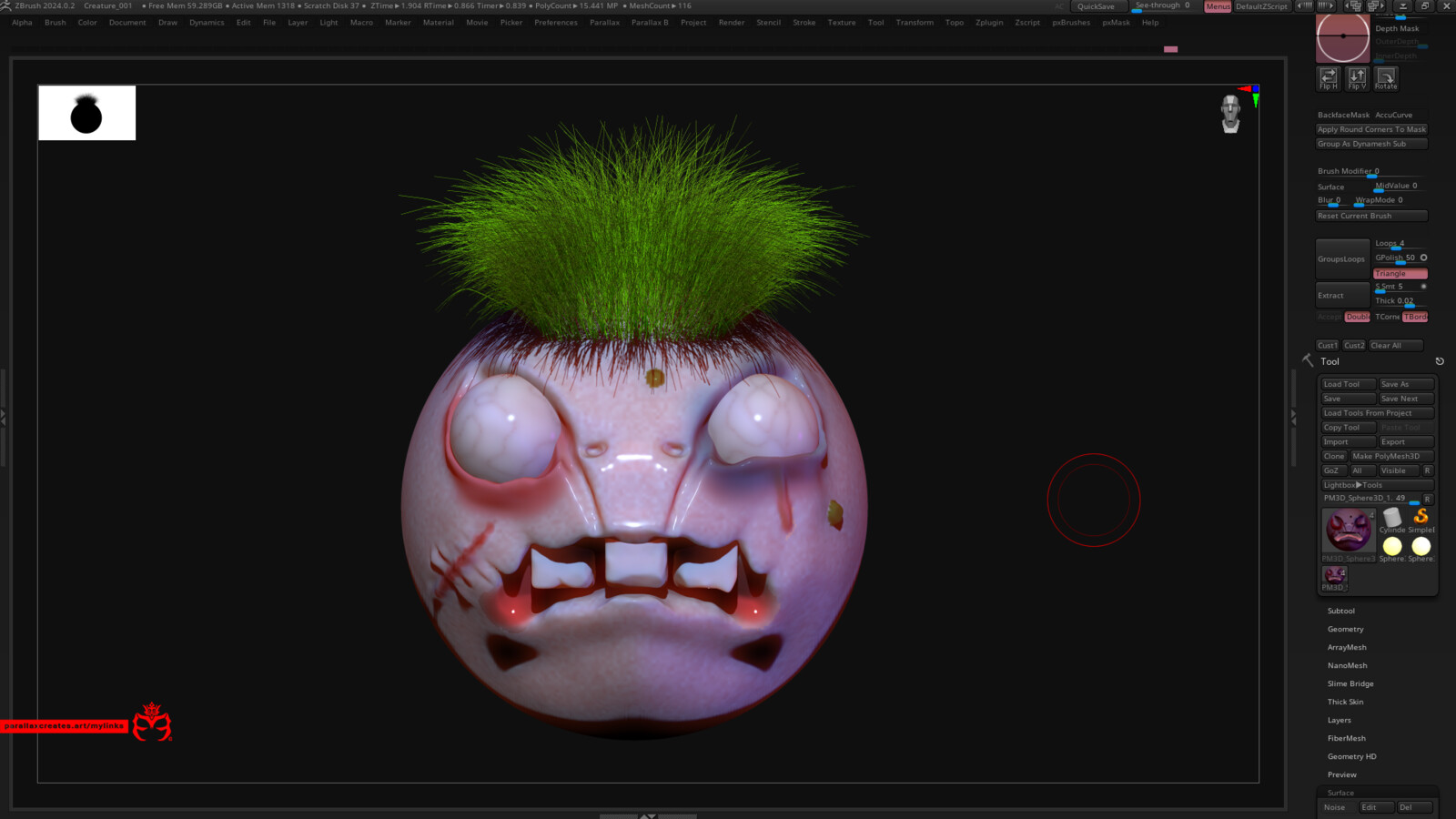 Meet Frank | The Late Night ZBrush Abomination
