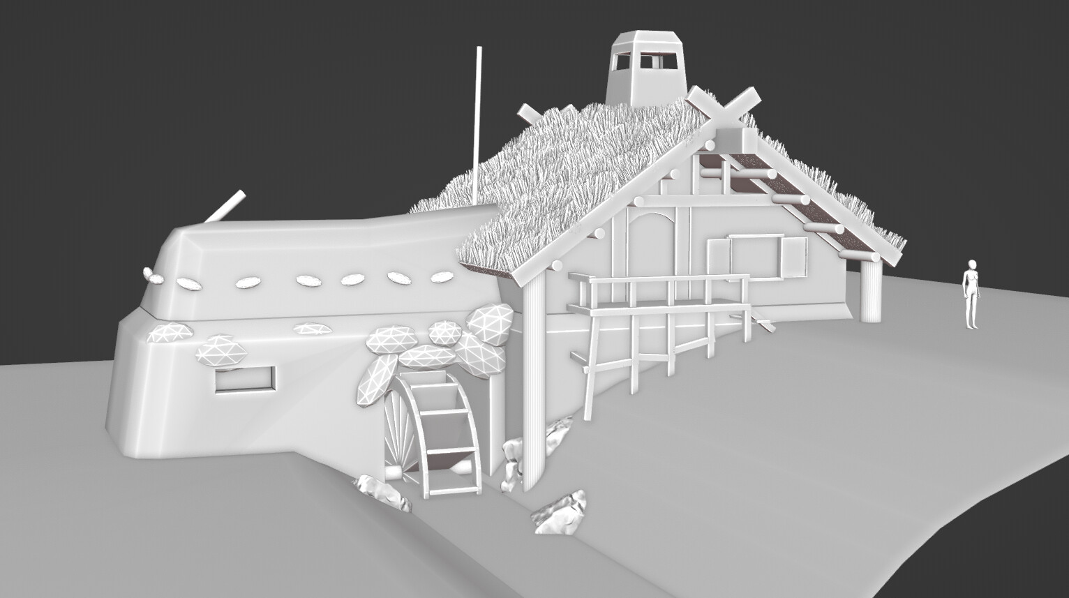 Initial 3D Blocking