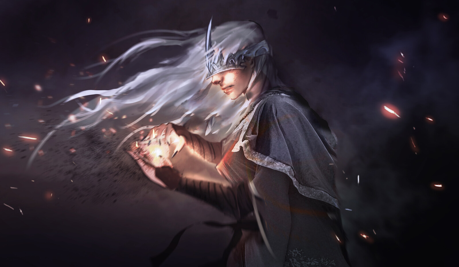 Ember of Ashes Dark Souls Firekeeper