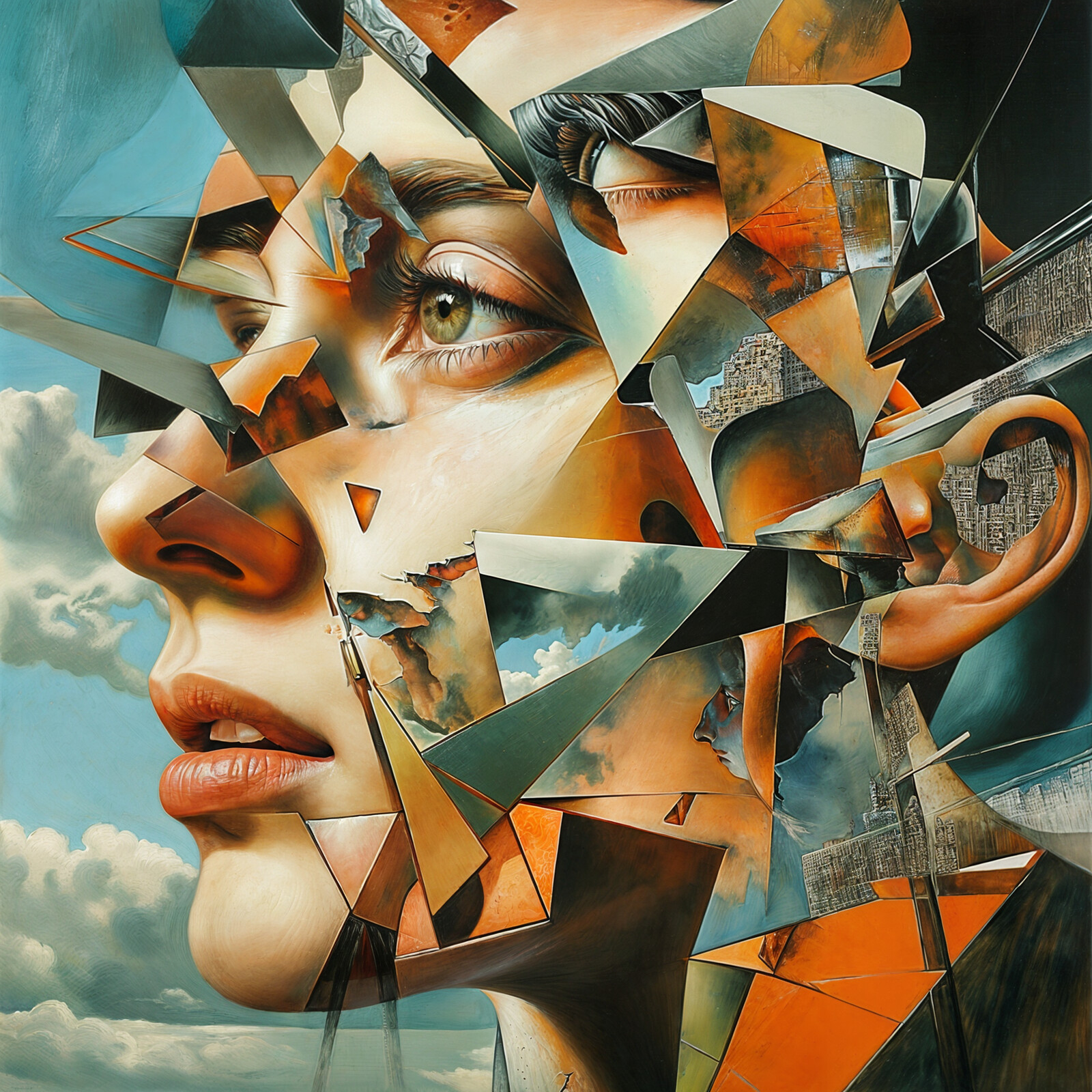 In the fragments of our thoughts, we discover the essence of who we are and the boundless realms of our imagination.