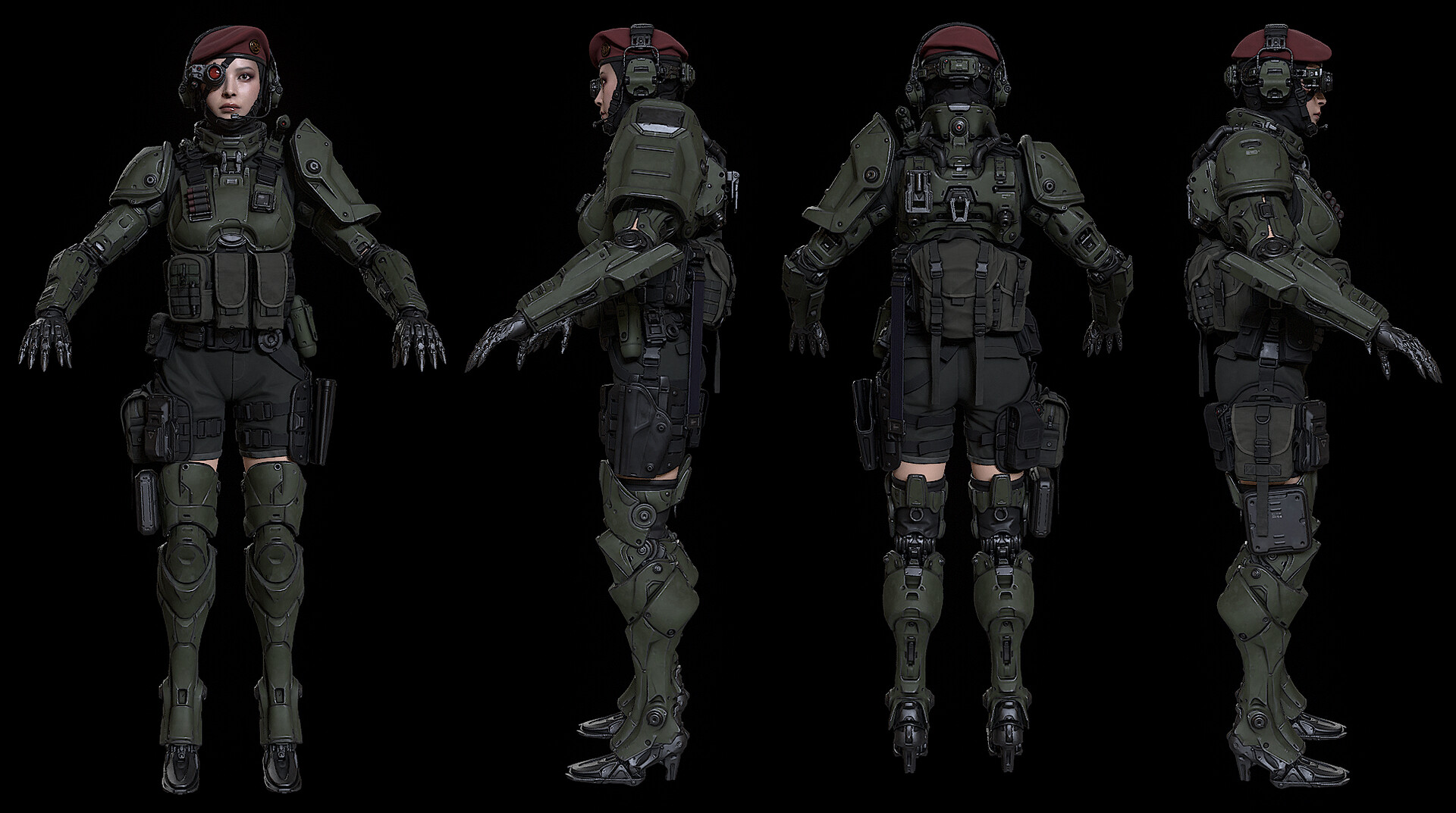 ArtStation - Ada Wong - Commando EC-44 (RE4 Modding)