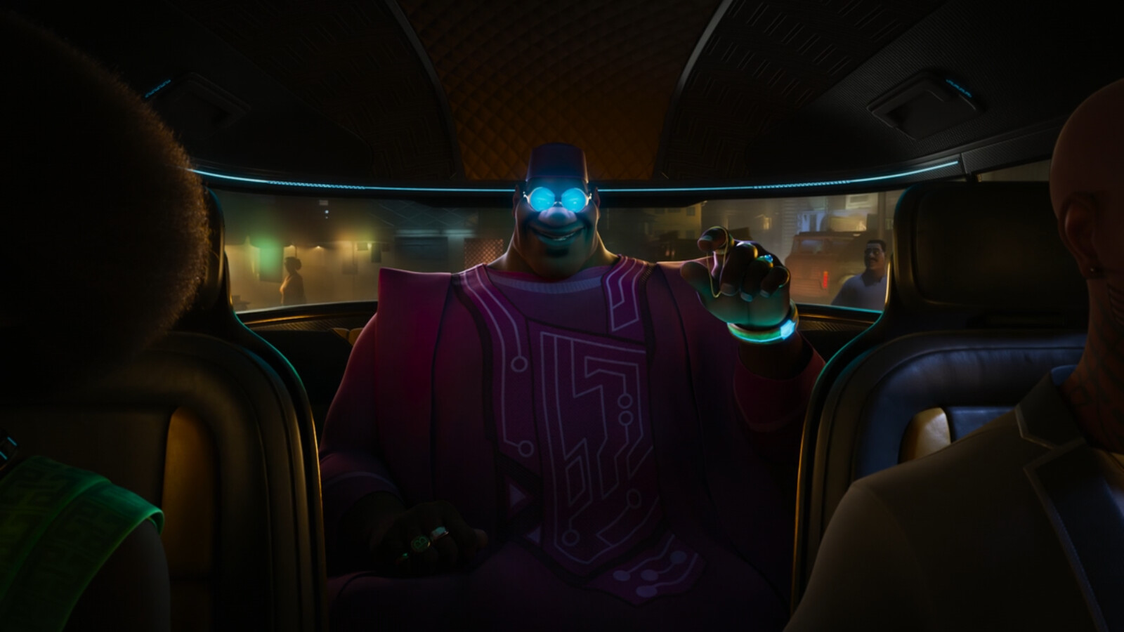 Car interior modeling (except front seats)