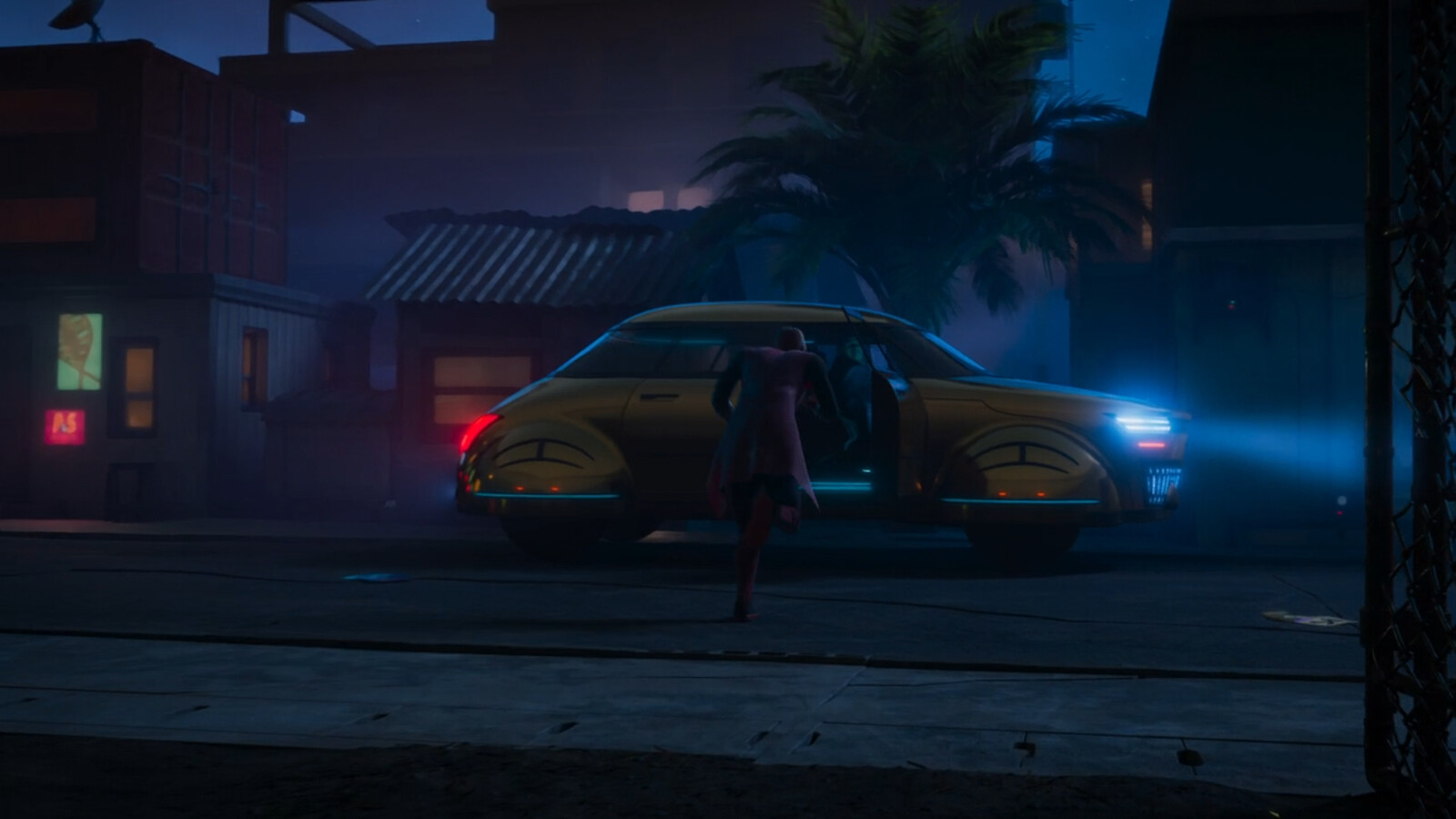 Car modeling and street set dressing