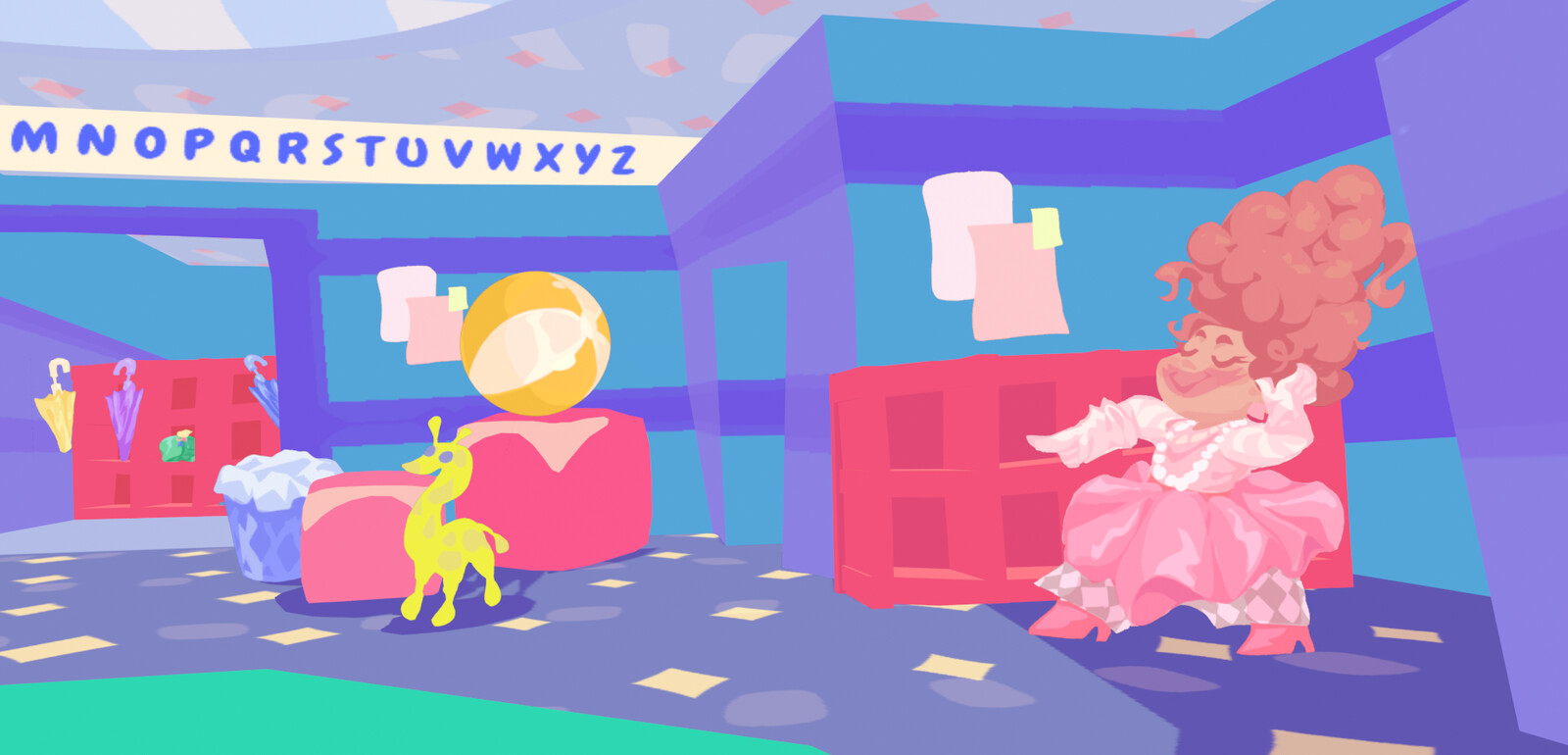 Classroom Background Detail