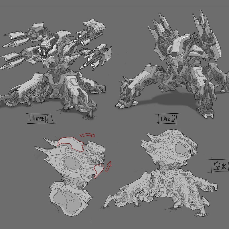 Bio Mechanical Creature 5