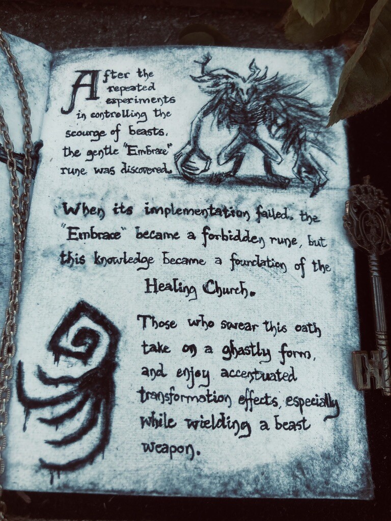 ArtStation - Bloodborne - Embrace Rune