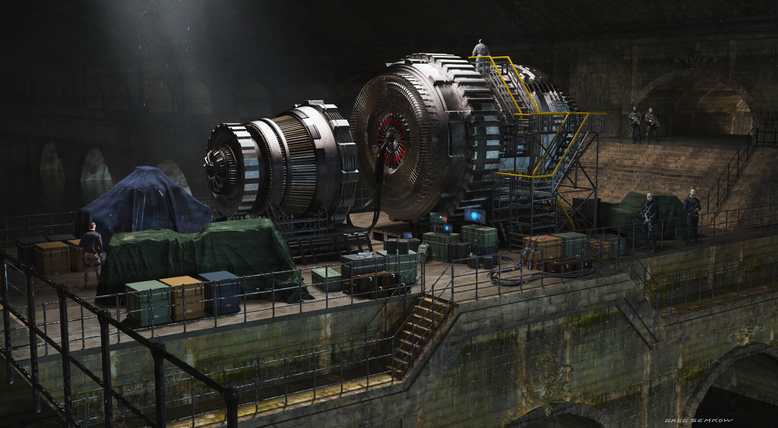 Black Ops - Bridge Layout
