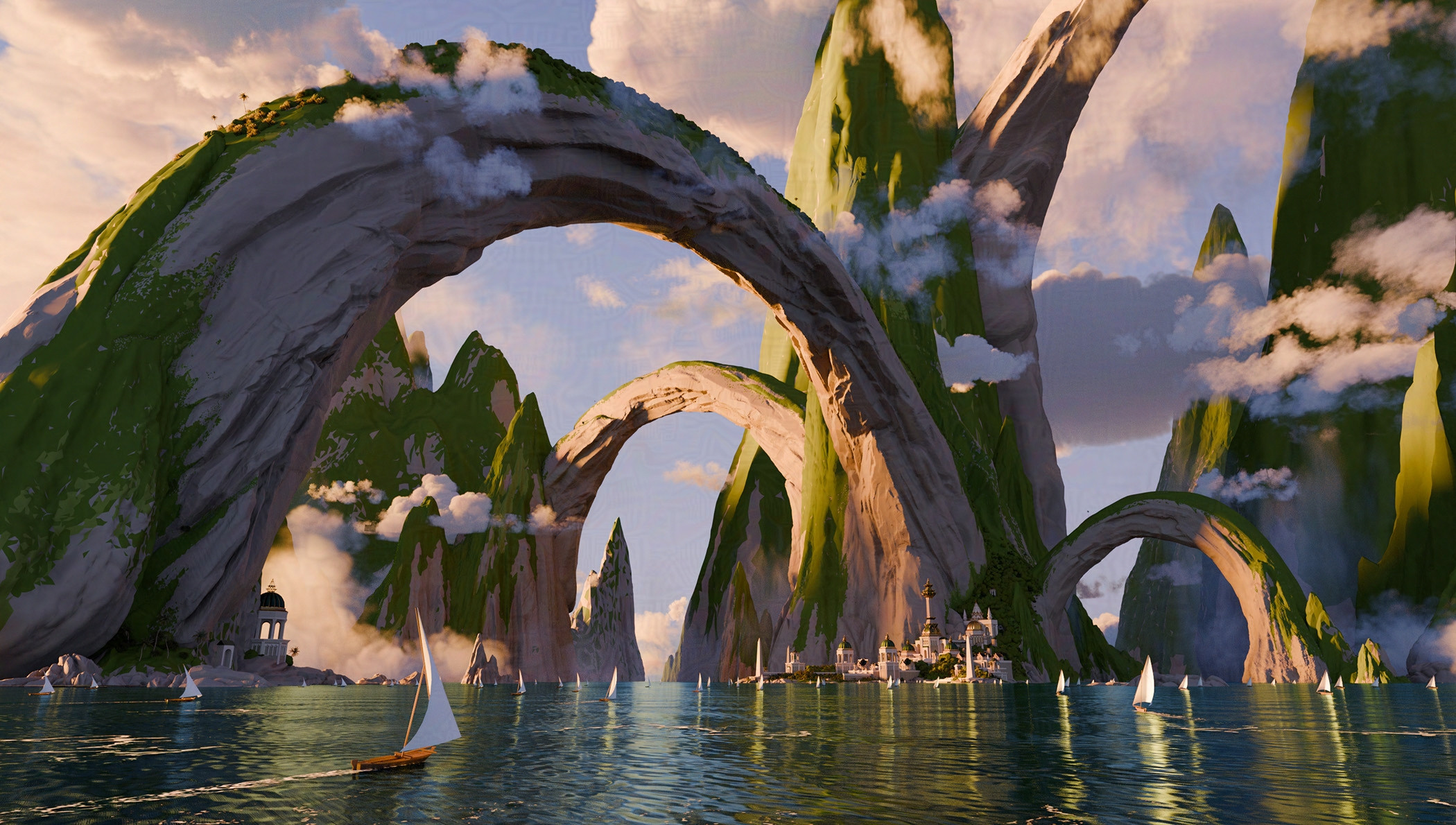 The render out of Blender