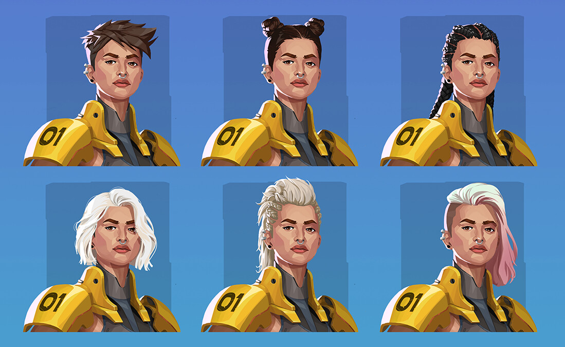 Hairstyles exploration